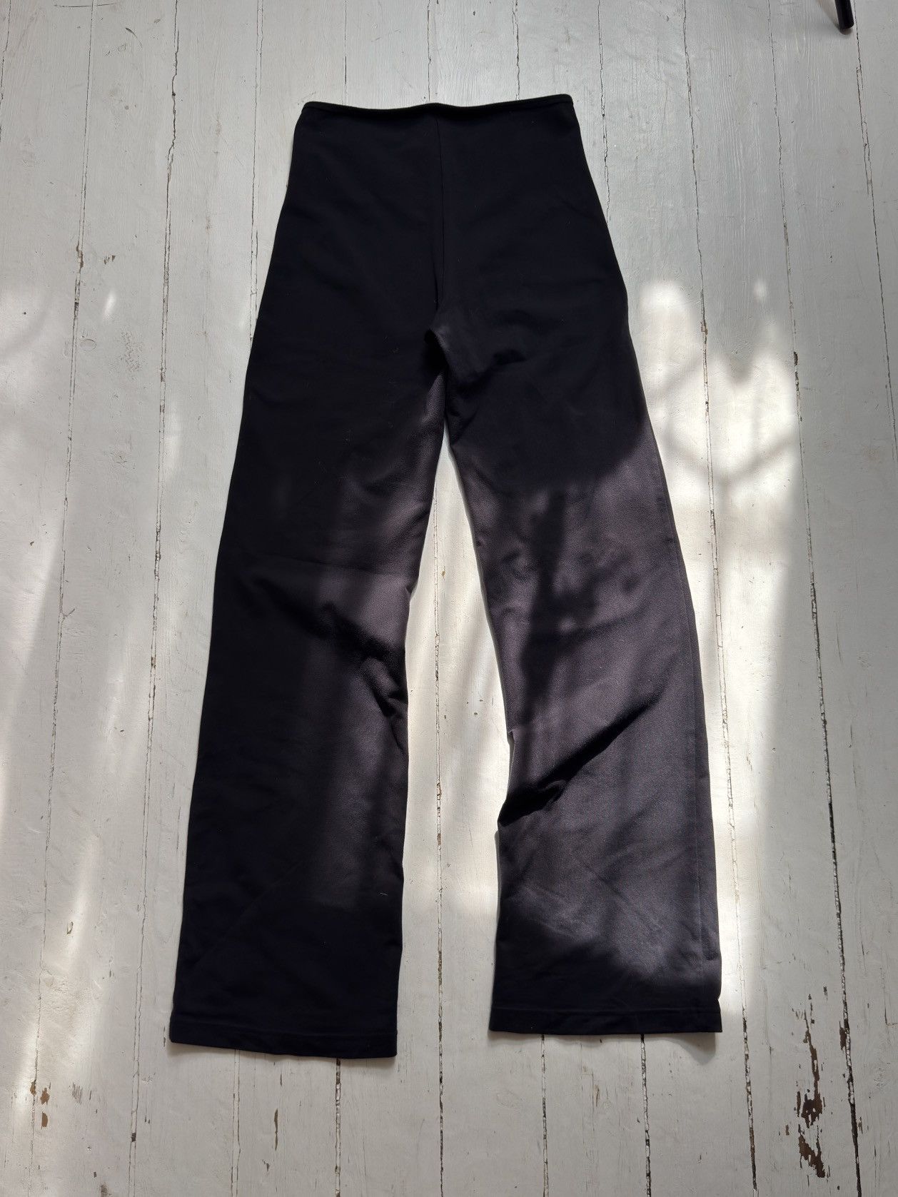 Adidas VINTAGE ADIDAS MINI LOGO 2000s LEGGINGS PANTS Size 28" / US 6 / IT 42 - 8 Thumbnail