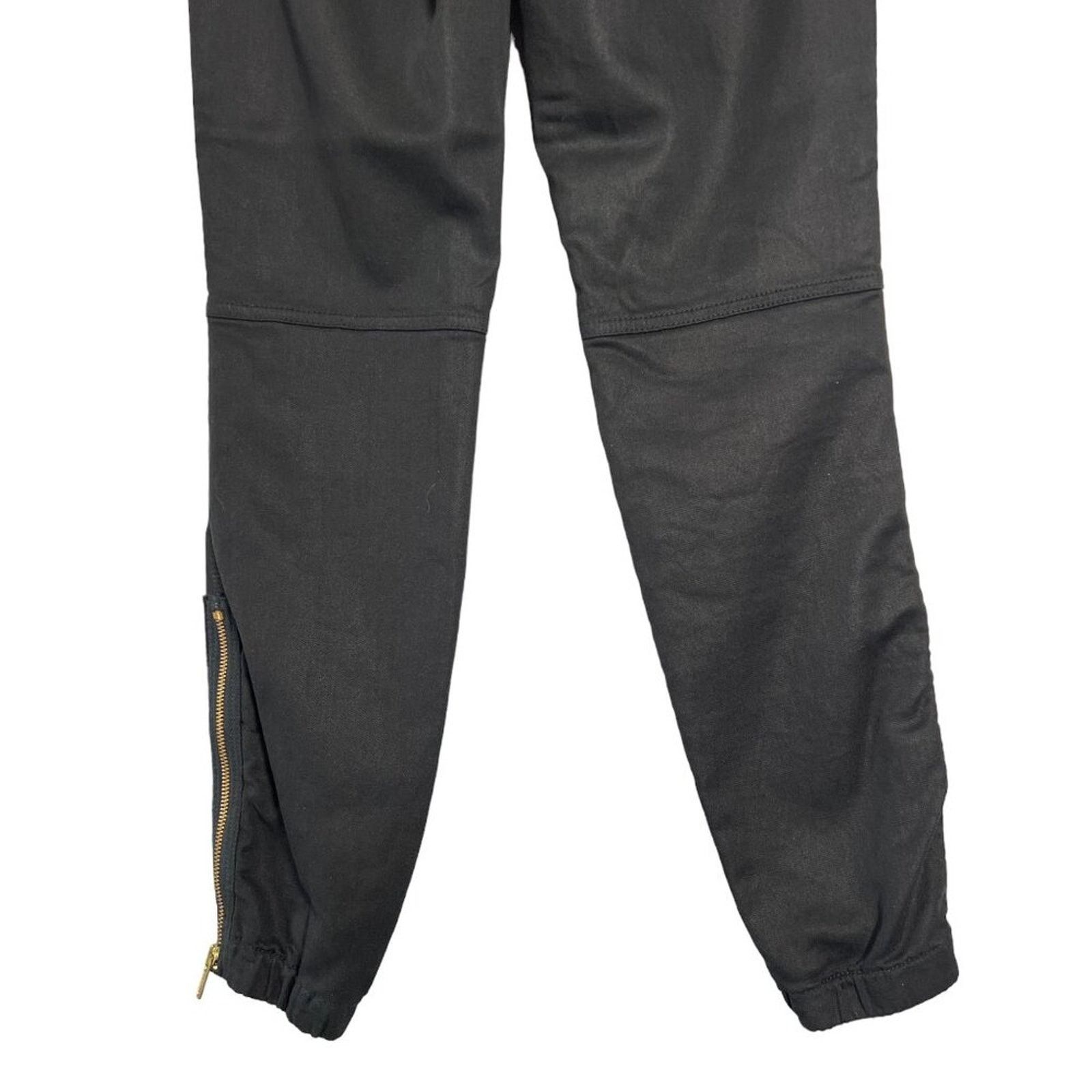 MOTHER MOTHER Wee Misfit Zip Jogger Pants Black Size 26 Size 26" / US 2 / IT 38 - 12 Thumbnail