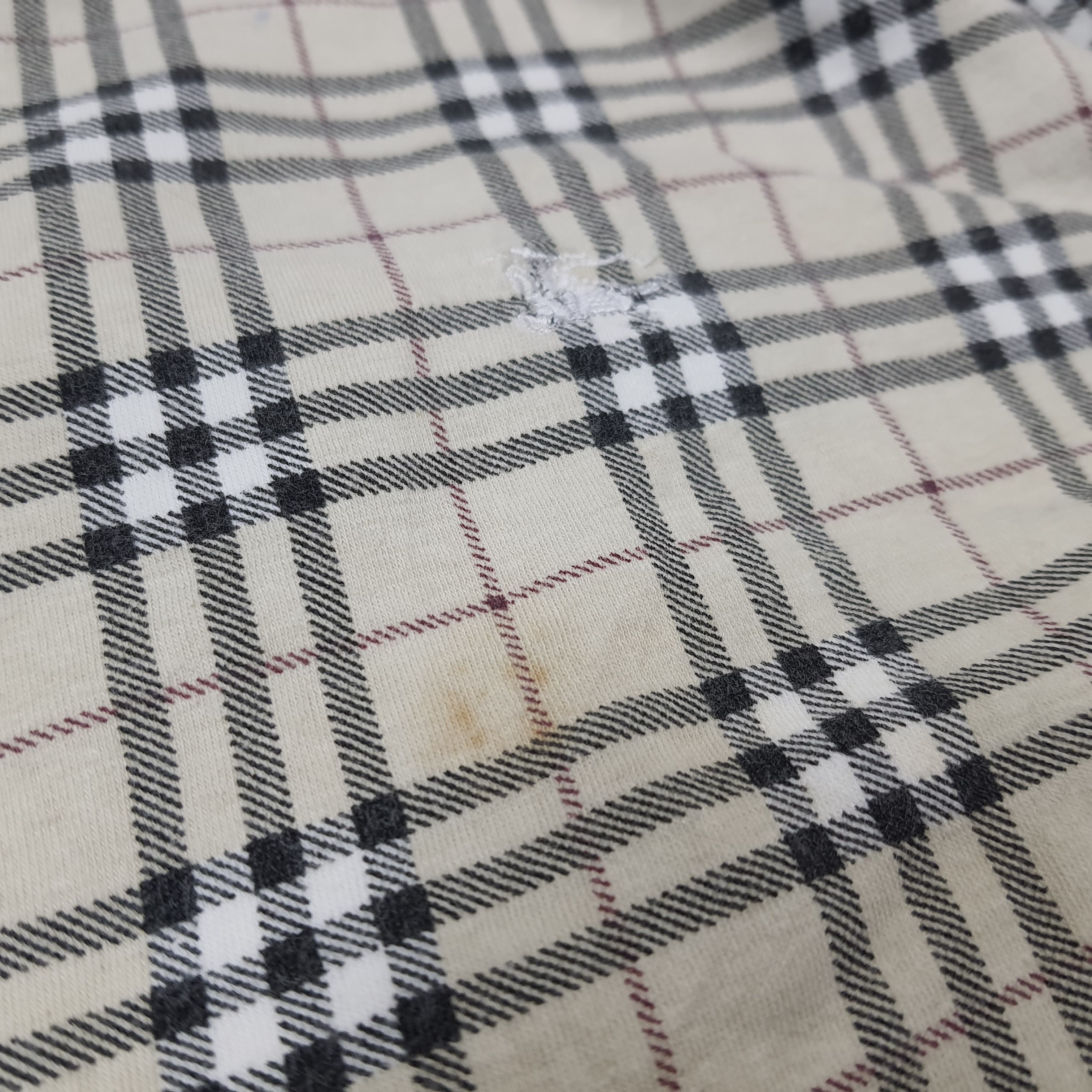 Burberry × Vintage Vintage Burberry London Nova Check Tshirt C219N33 Size S / US 4 / IT 40 - 8 Thumbnail