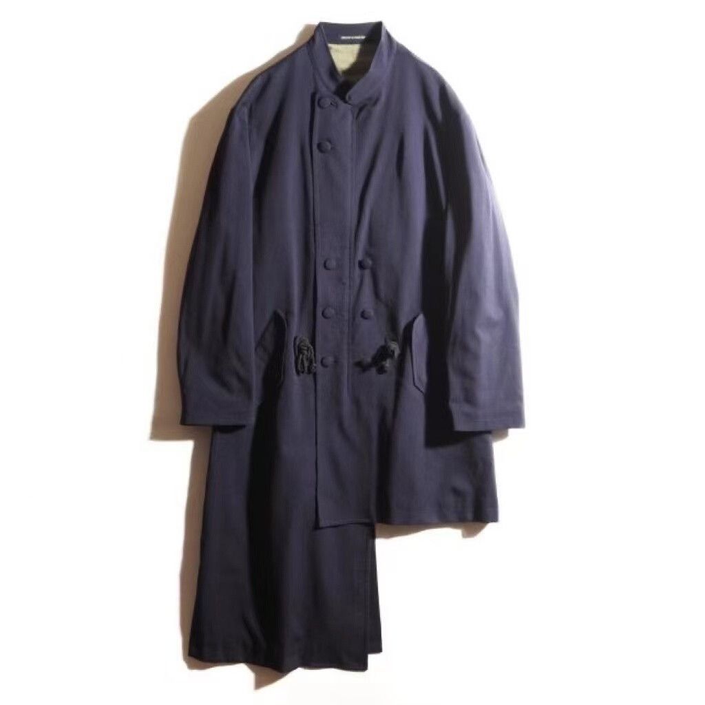 Yohji Yamamoto Yohji Yamamoto Double-Breasted Coat Size US M / EU 48-50 / 2 - 1 Thumbnail