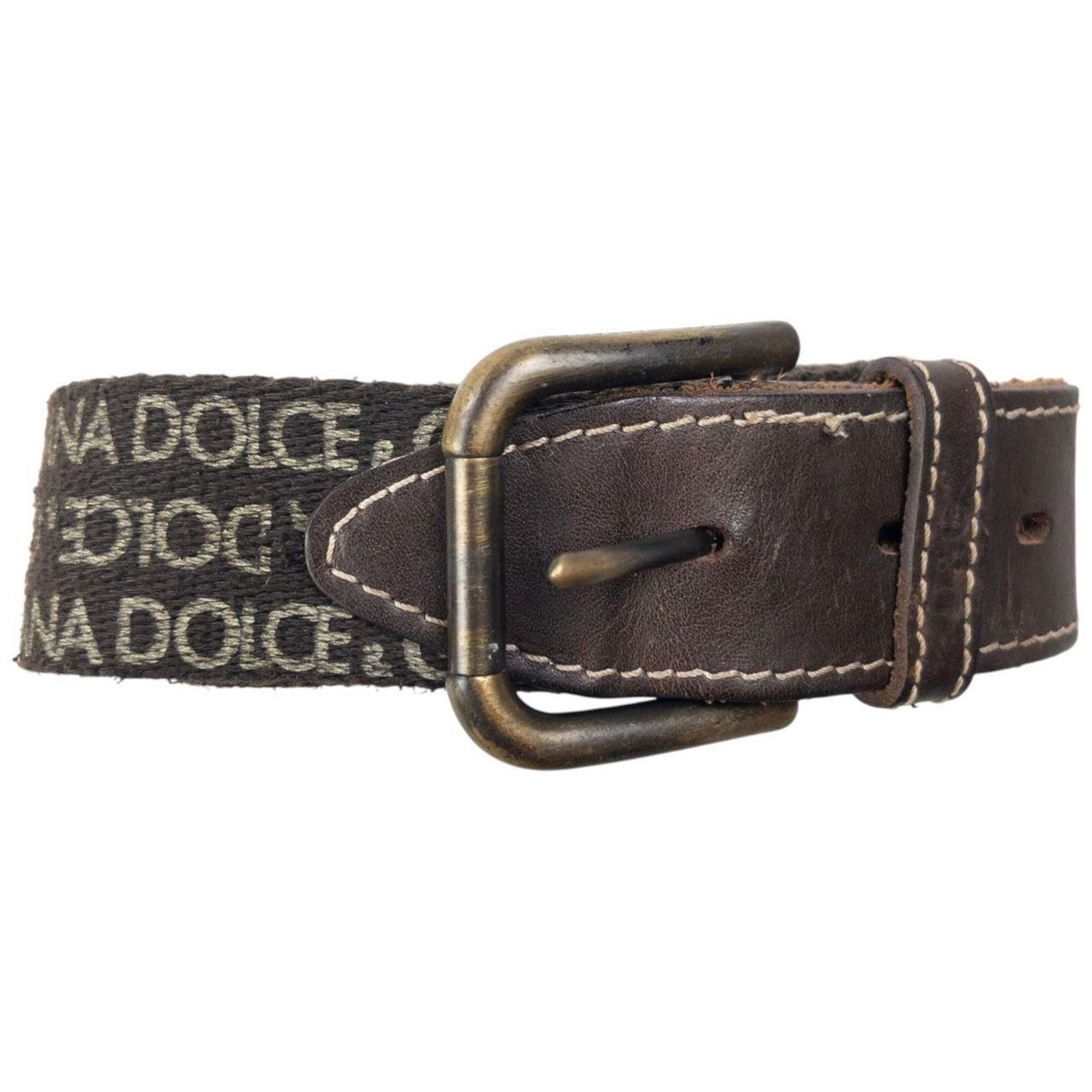 Dolce & Gabbana Vintage 2000s Dolce & Gabbana Monogram Belt Size W32 Size ONE SIZE - 1 Thumbnail