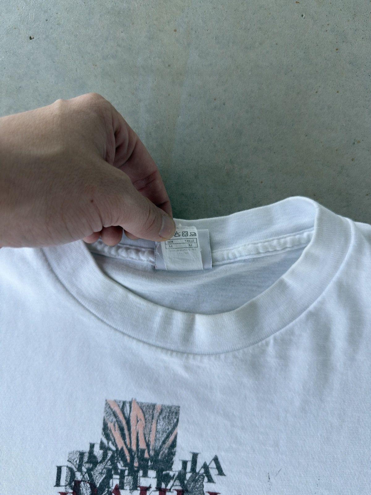 Nike Vintage 90s Nike Dahlia Flower Crop Top T Shirt Size M / US 6-8 / IT 42-44 - 6 Thumbnail