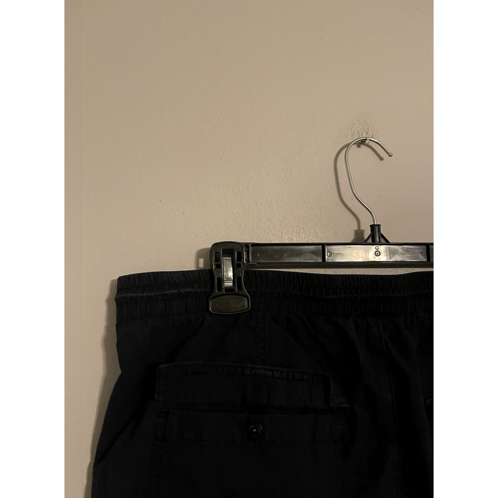 Armani Exchange Armani Exchange AX Dark Navy Blue Cotton Nylon Gorpcore Outdoor Pants - Men 34 Size US 34 / EU 50 - 5 Thumbnail