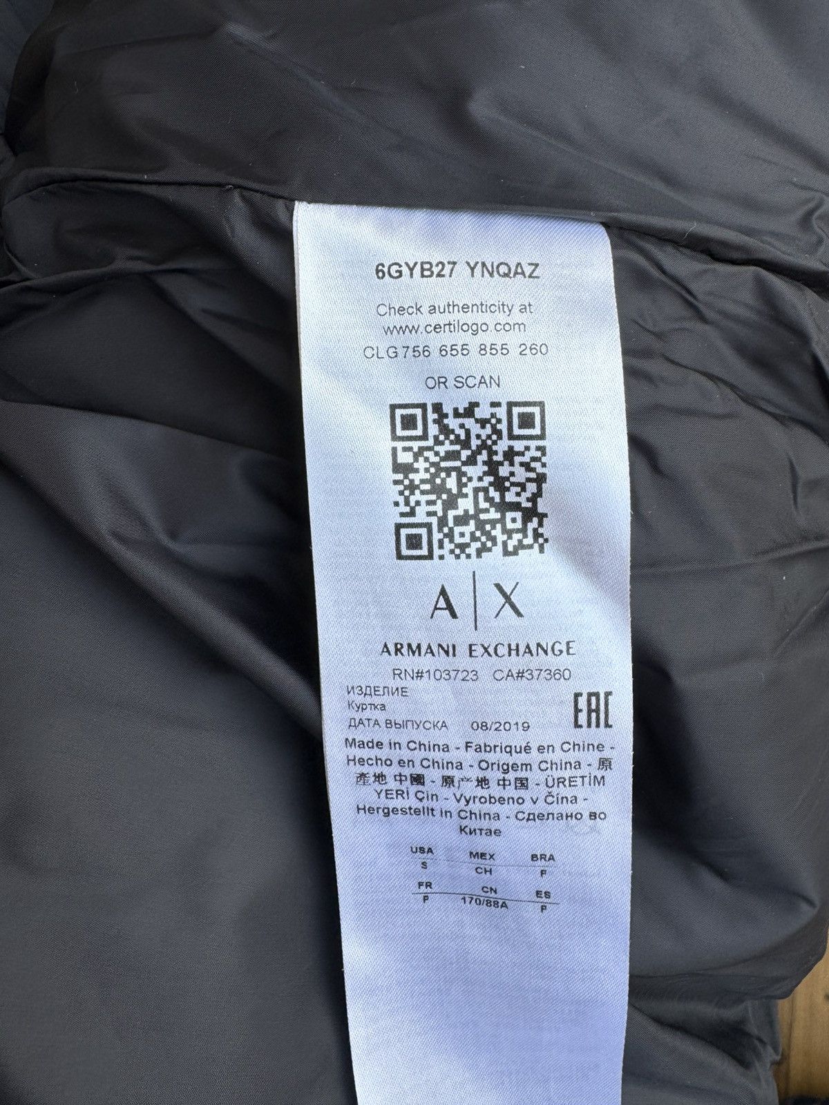 Armani Exchange Armani Exchange Coat Size S / US 4 / IT 40 - 5 Thumbnail