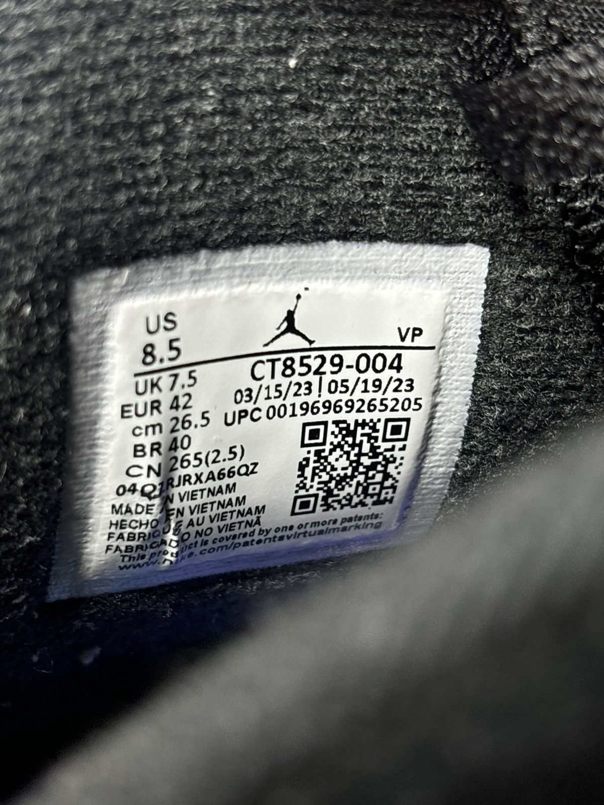 Jordan Brand Jordan 6 retro aqua Size US 8.5 / EU 41-42 - 11 Thumbnail