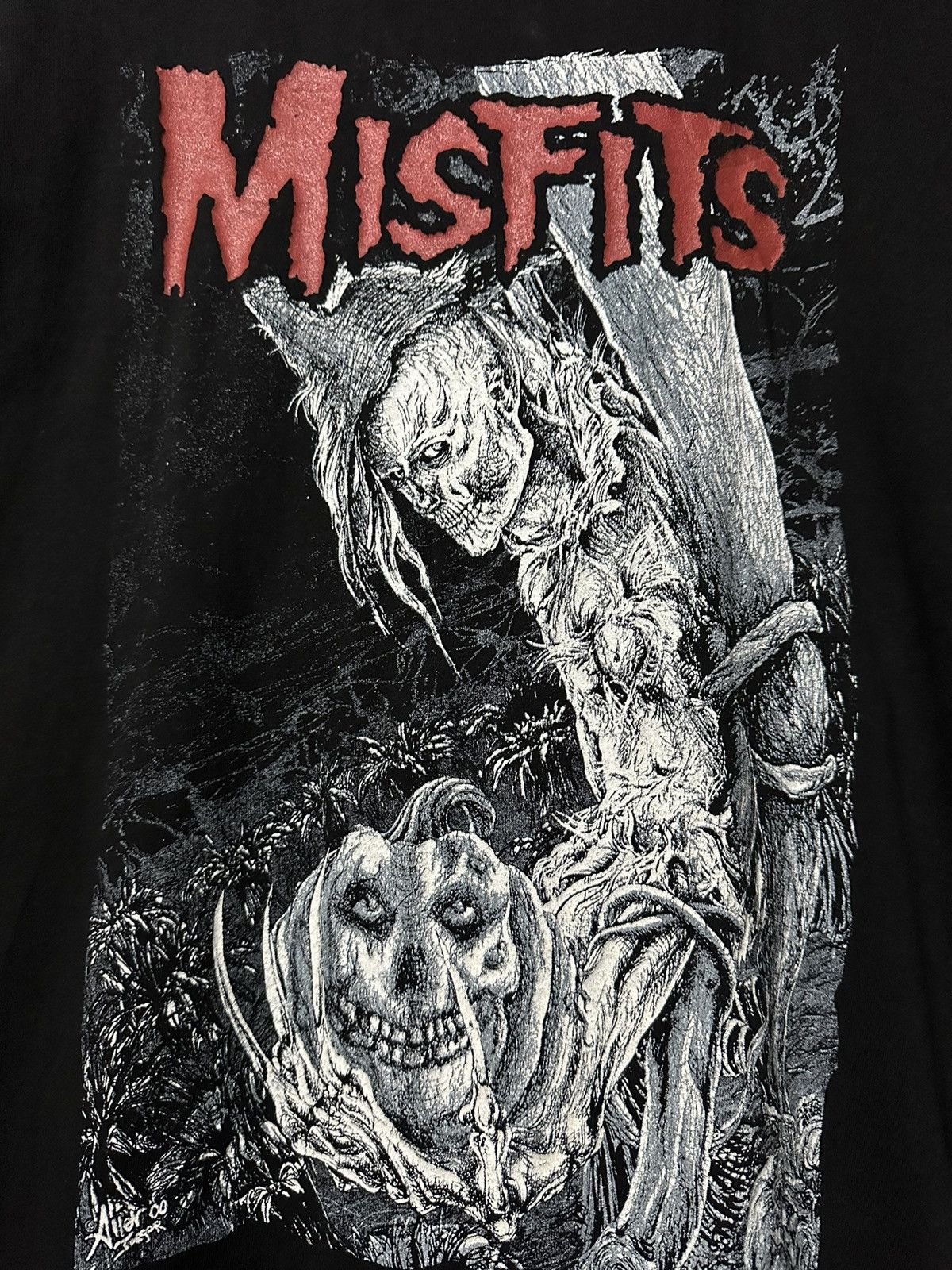 Band Tees × Vintage Vintage Misfits Horror Punk Concert Tee Size US L / EU 52-54 / 3 - 2 Thumbnail