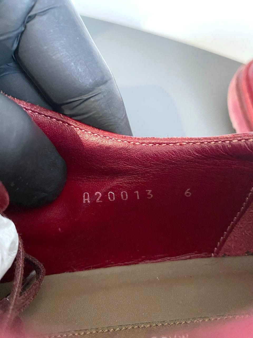 Dolce & Gabbana Dolce&Gabbana Men’s Shoes Red Leather Made in Italy, EU 41 Size US 8 / EU 41 - 13 Thumbnail