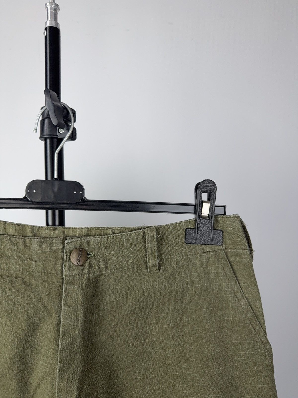 Carhartt × Vintage Vintage Carhartt Olive Cargo Pants Military Workwear Style Size 28" / US 6 / IT 42 - 3 Thumbnail