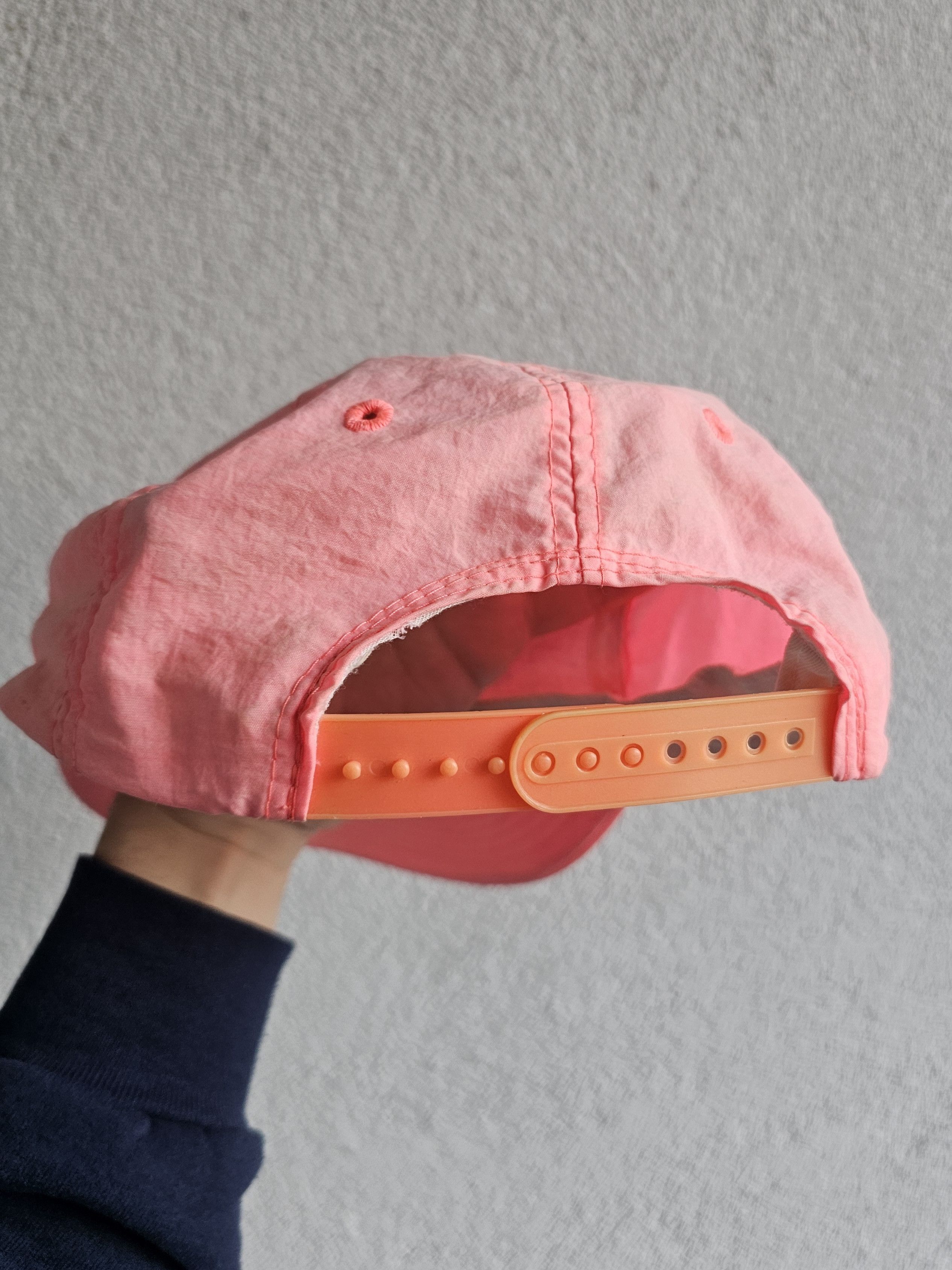 Nike Nike Vintage 90's Pink Nylon Hat Size ONE SIZE - 3 Thumbnail