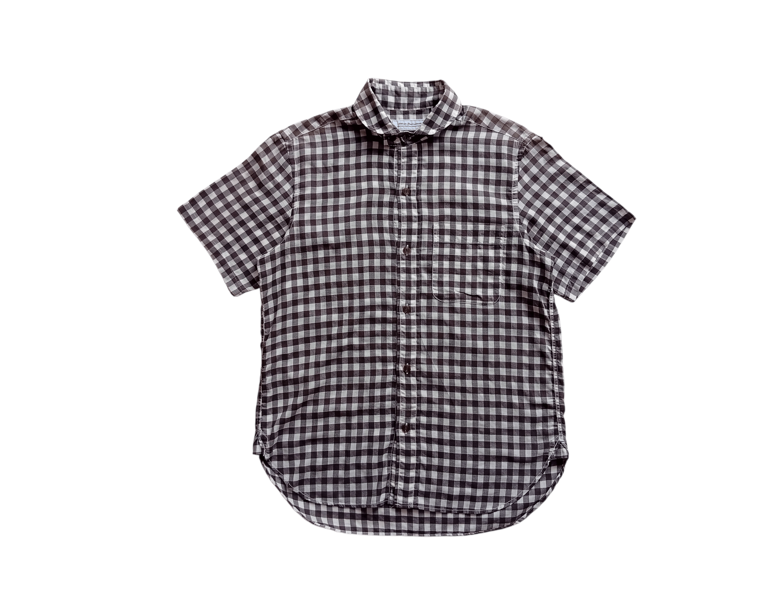 Japanese Brand Boston Nine chinstrap collar shirt Size US M / EU 48-50 / 2 - 1 Thumbnail