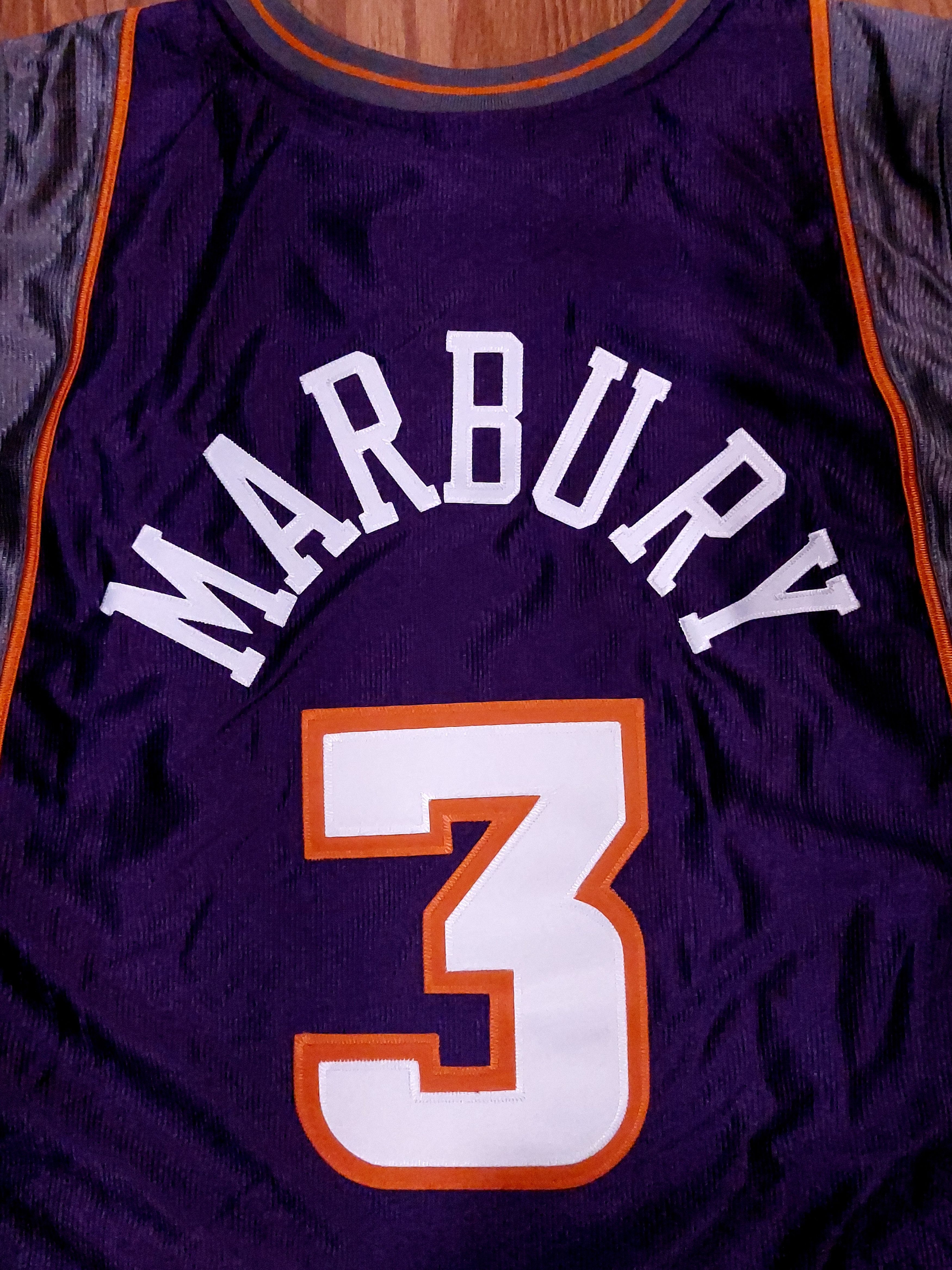 Reebok Authentic Phoenix Suns Stephon Marbury Reebok NBA Jersey Size US XXL / EU 58 / 5 - 7 Thumbnail