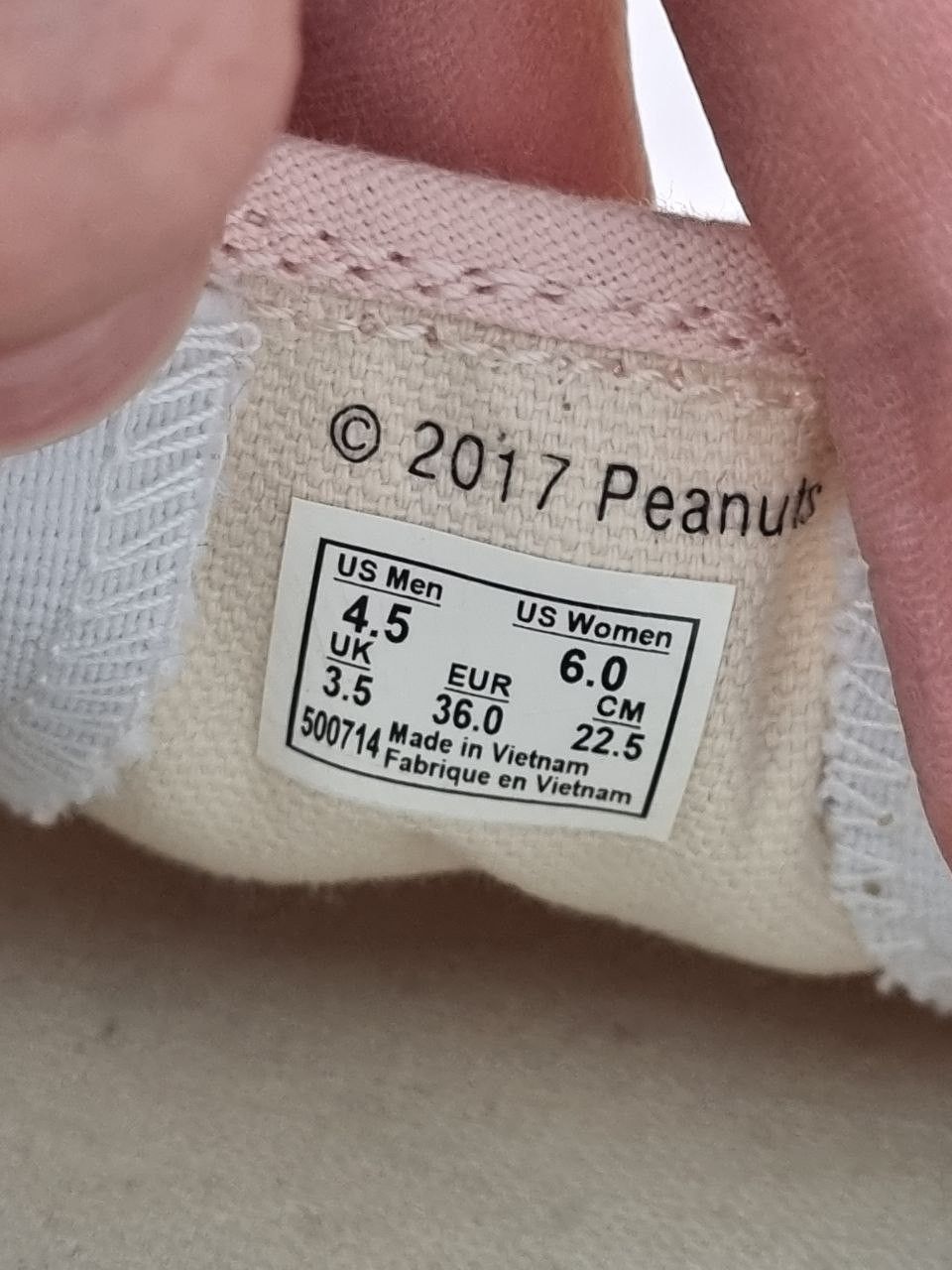 Peanuts × Vans Vans Slip-On Peanuts Smack Size US 6 / IT 36 - 7 Thumbnail