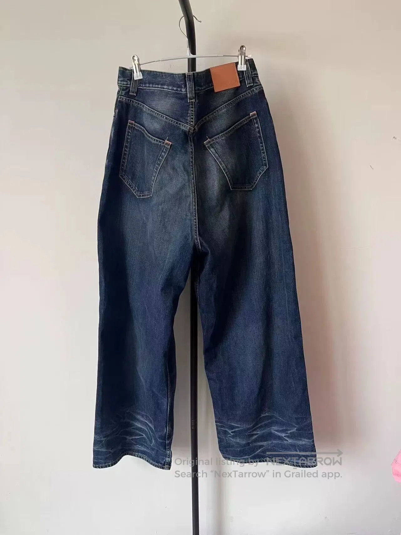 Acne Studios Acne Studios Flared Denim Trousers for Men. Size US 38 / EU 54 - 2 Thumbnail