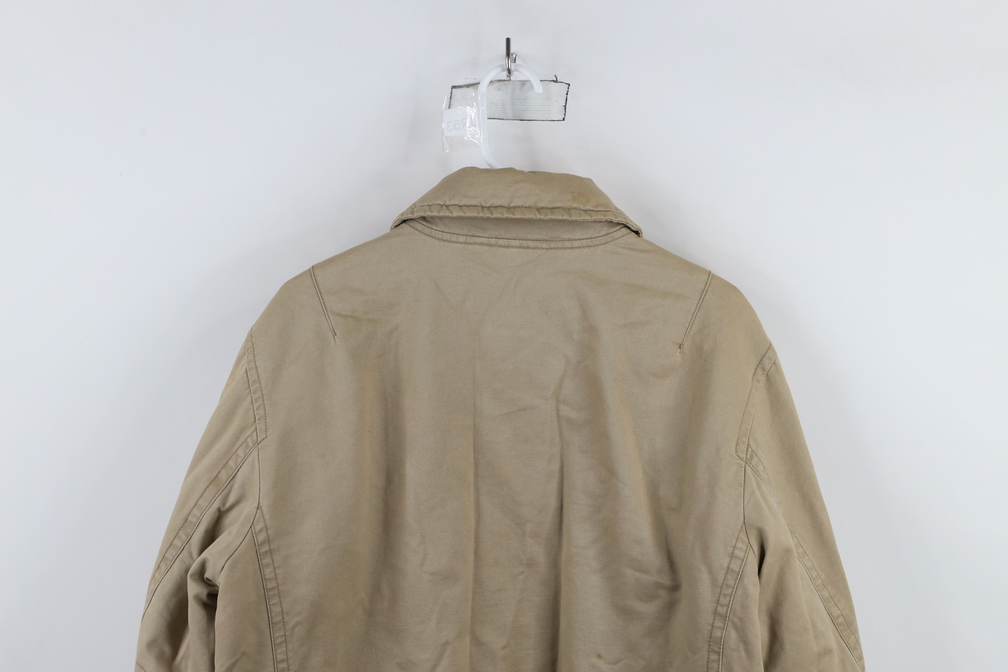 Aeropostale × Vintage Vintage 90s Y2K Aeropostale Quilted Military Field Jacket Size US M / EU 48-50 / 2 - 15 Thumbnail
