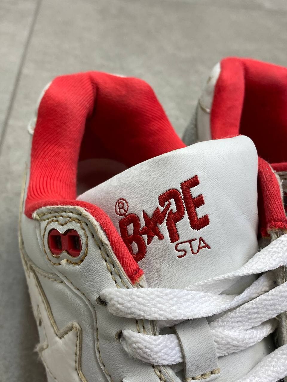 Bape Vintage BAPE STA by Nigo ROADSTA White Cement Camo Sneakers Size US 7.5 / EU 40-41 - 20 Thumbnail