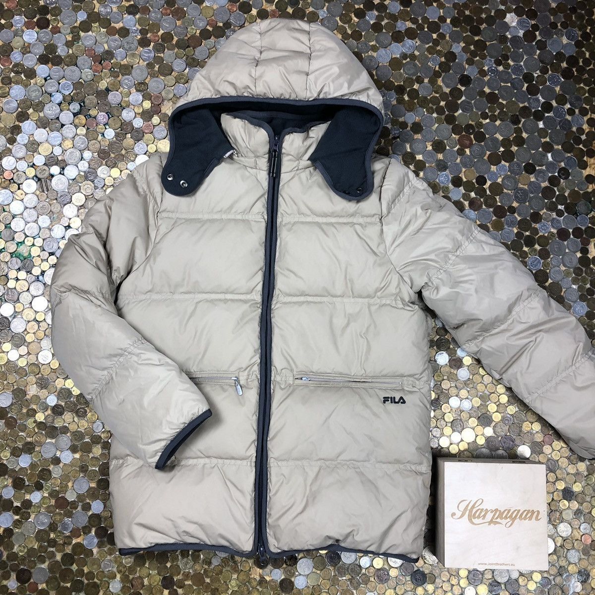 Fila Fila bomber long coat winter jacket Size US S / EU 44-46 / 1 - 1 Thumbnail