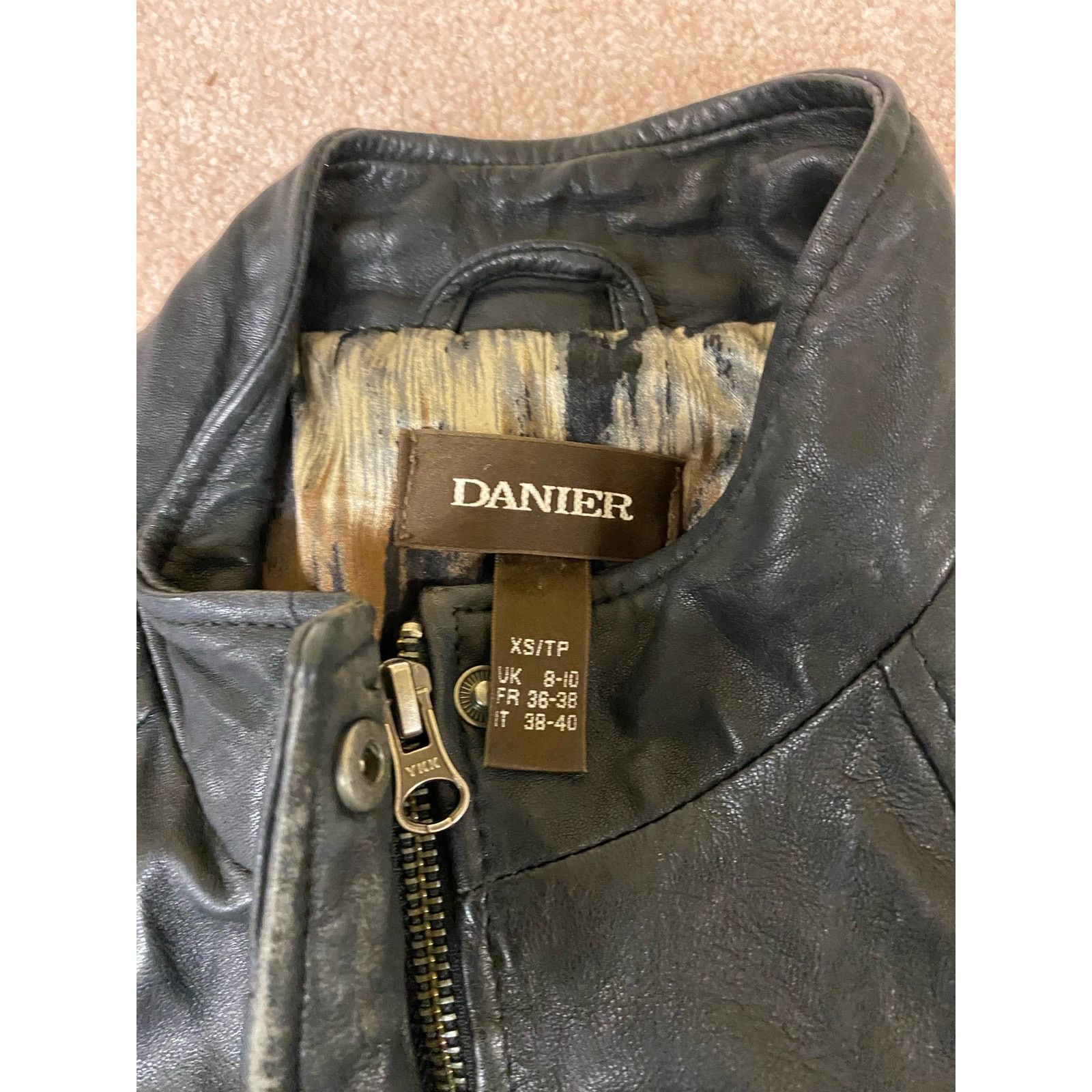 Danier Danier Leather Jacket Women XS Size XS / US 0-2 / IT 36-38 - 8 Thumbnail