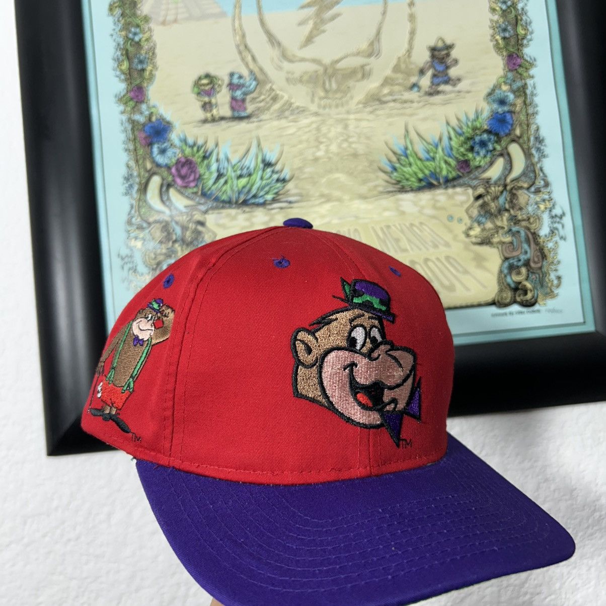 American Needle × Cartoon Network × Vintage 1993 Magilla Gorilla Hannah Barbera Snapback Blockhead Size ONE SIZE - 1 Thumbnail