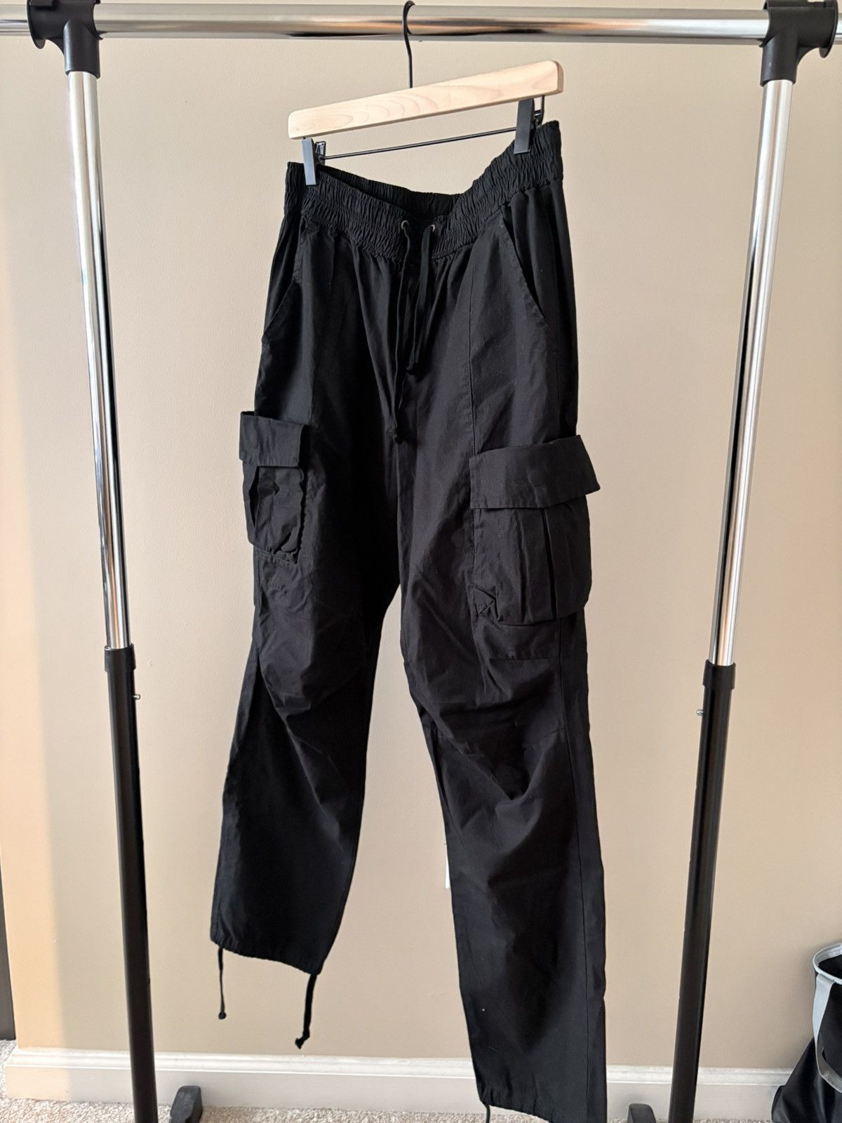 John Elliott BACK SATEEN CARGO PANTS Size US 32 / EU 48 - 1 Thumbnail