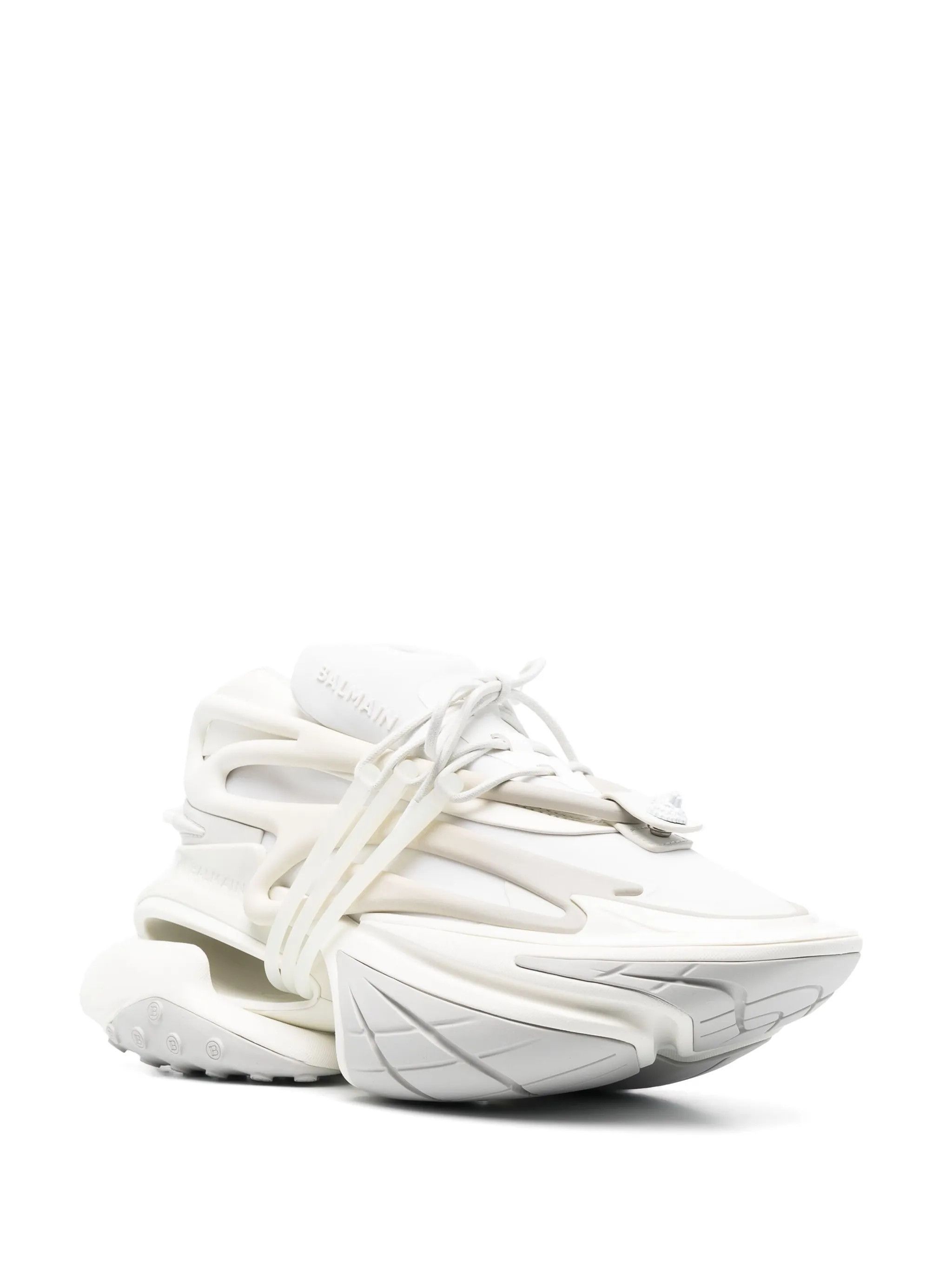 Balmain o1mt1gz0226 Unicorn Low-Top Sneakers in White Size US 7 / EU 40 - 2 Thumbnail