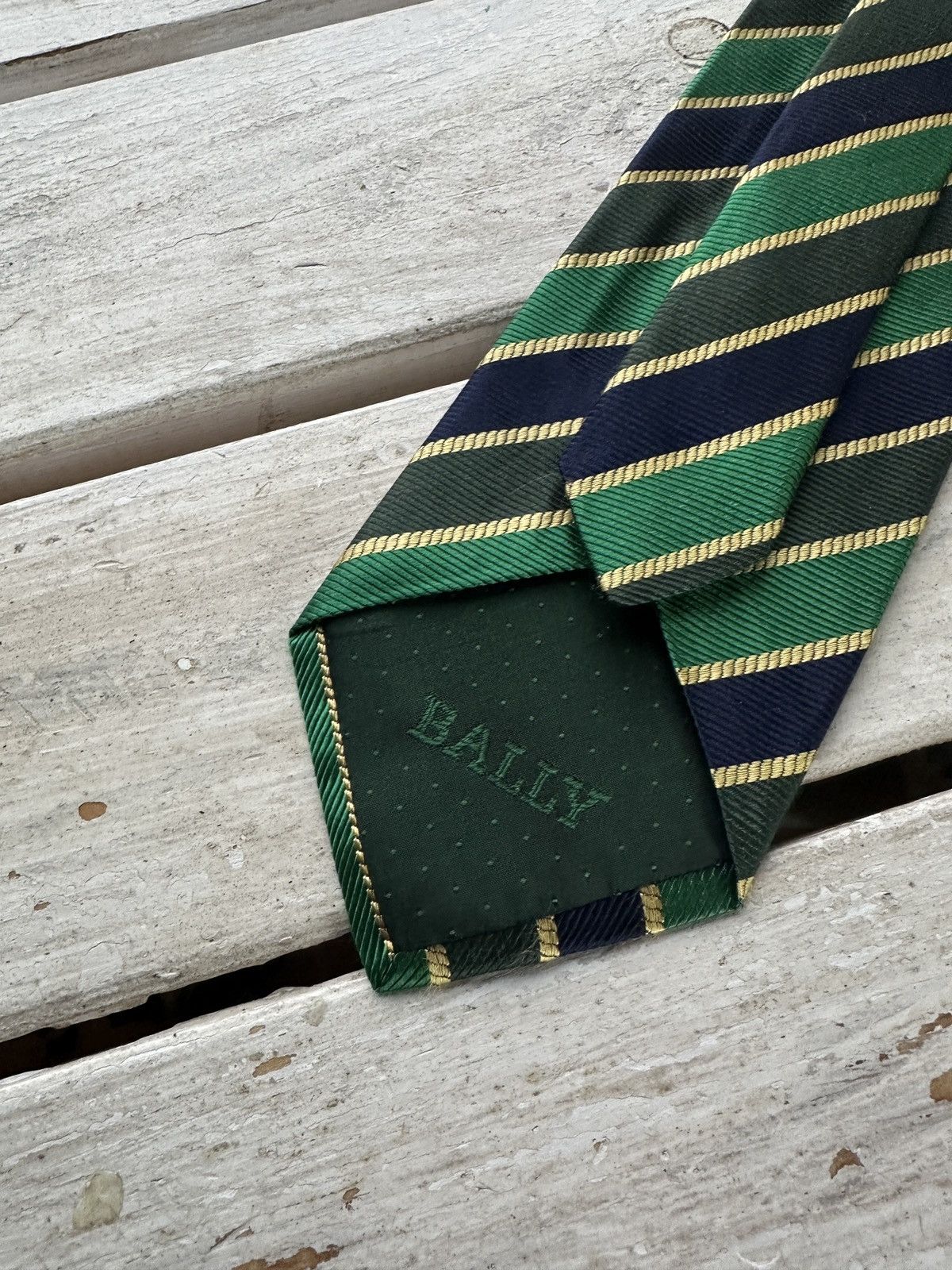 Bally 🚨Bally tie luxury old money striped Size ONE SIZE - 2 Thumbnail