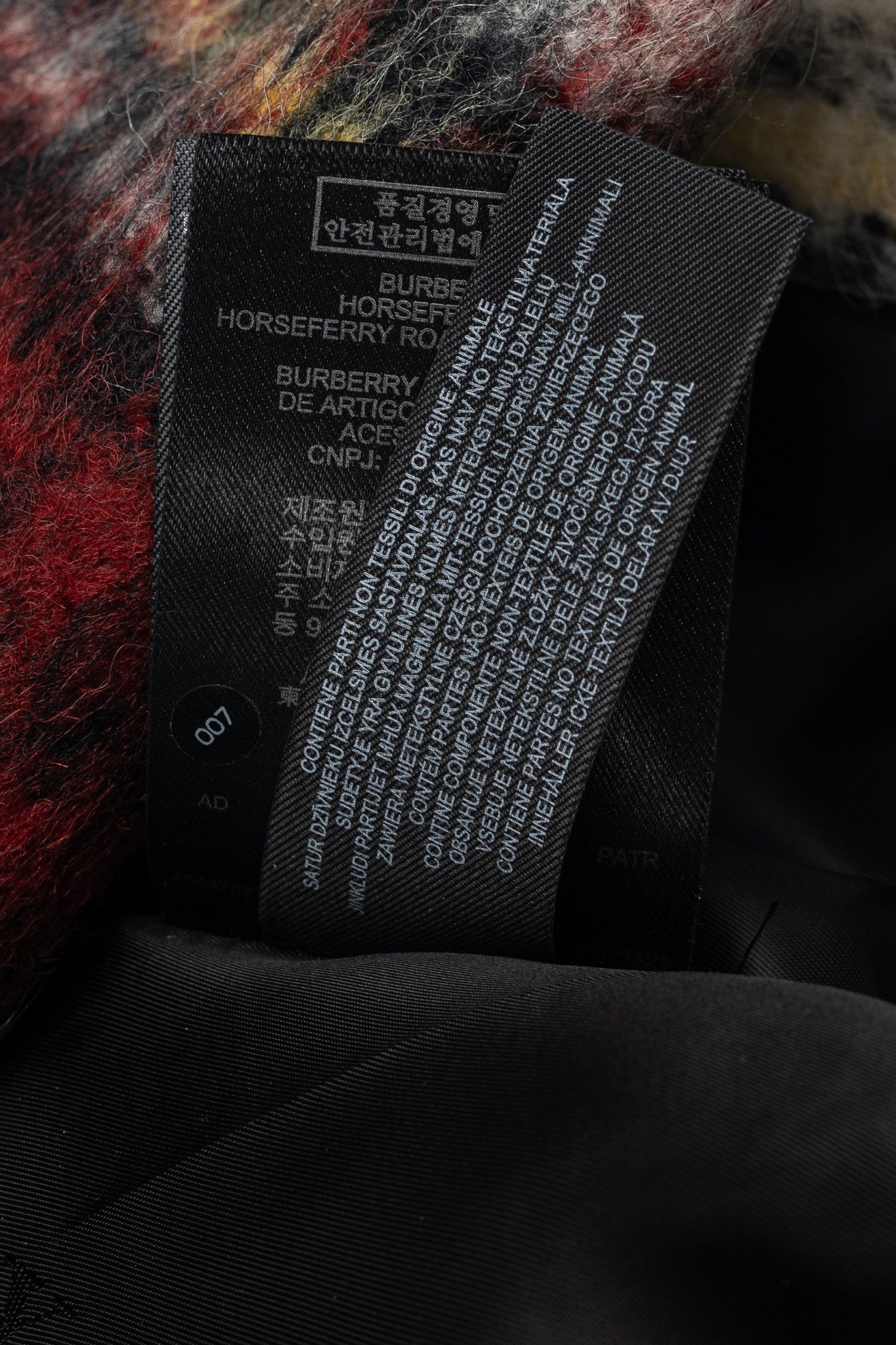 Burberry Burberry AW/16 Runway Red Tartan Wool-Blend Coat Size XS / US 0-2 / IT 36-38 - 13 Thumbnail