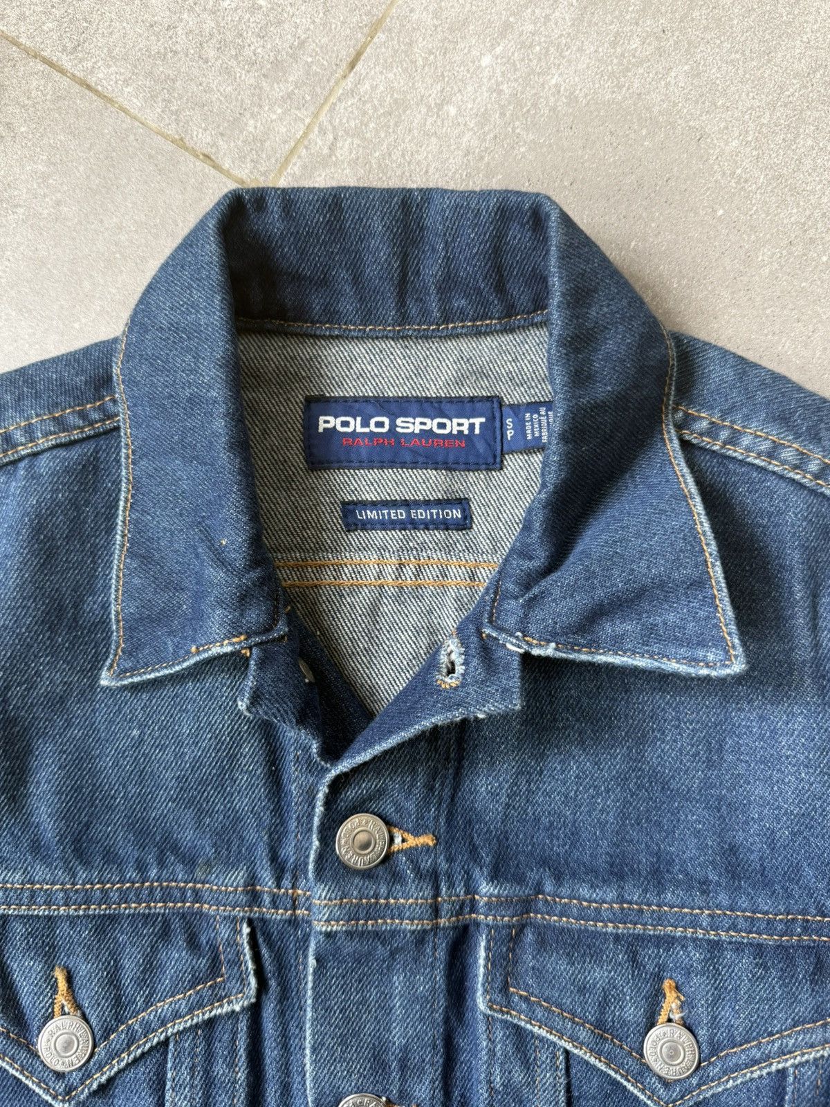 Polo Ralph Lauren Polo Ralph Lauren Polo Sport Denim Jacket Size US XS / EU 42 / 0 - 4 Thumbnail