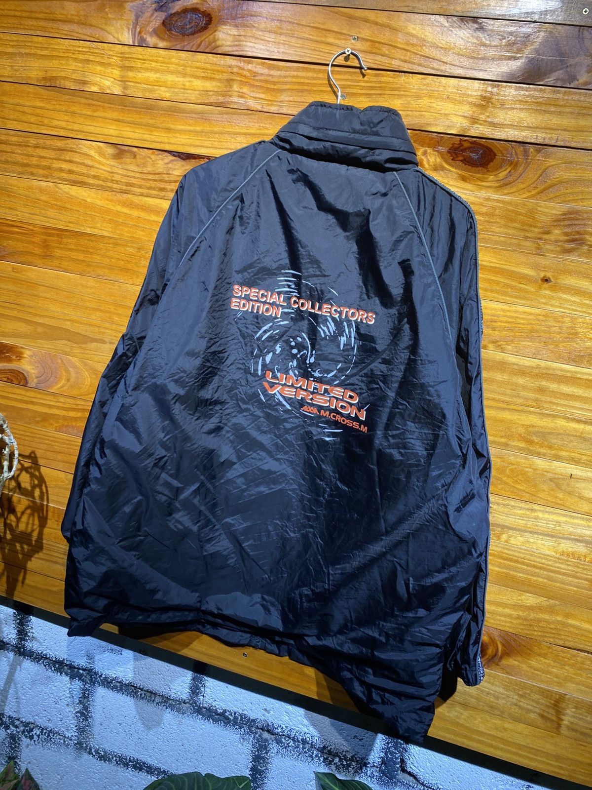 Vintage Vintage M.CROSS.M Streetwear Windbreaker – Limited Version Size US XXL / EU 58 / 5 - 4 Thumbnail