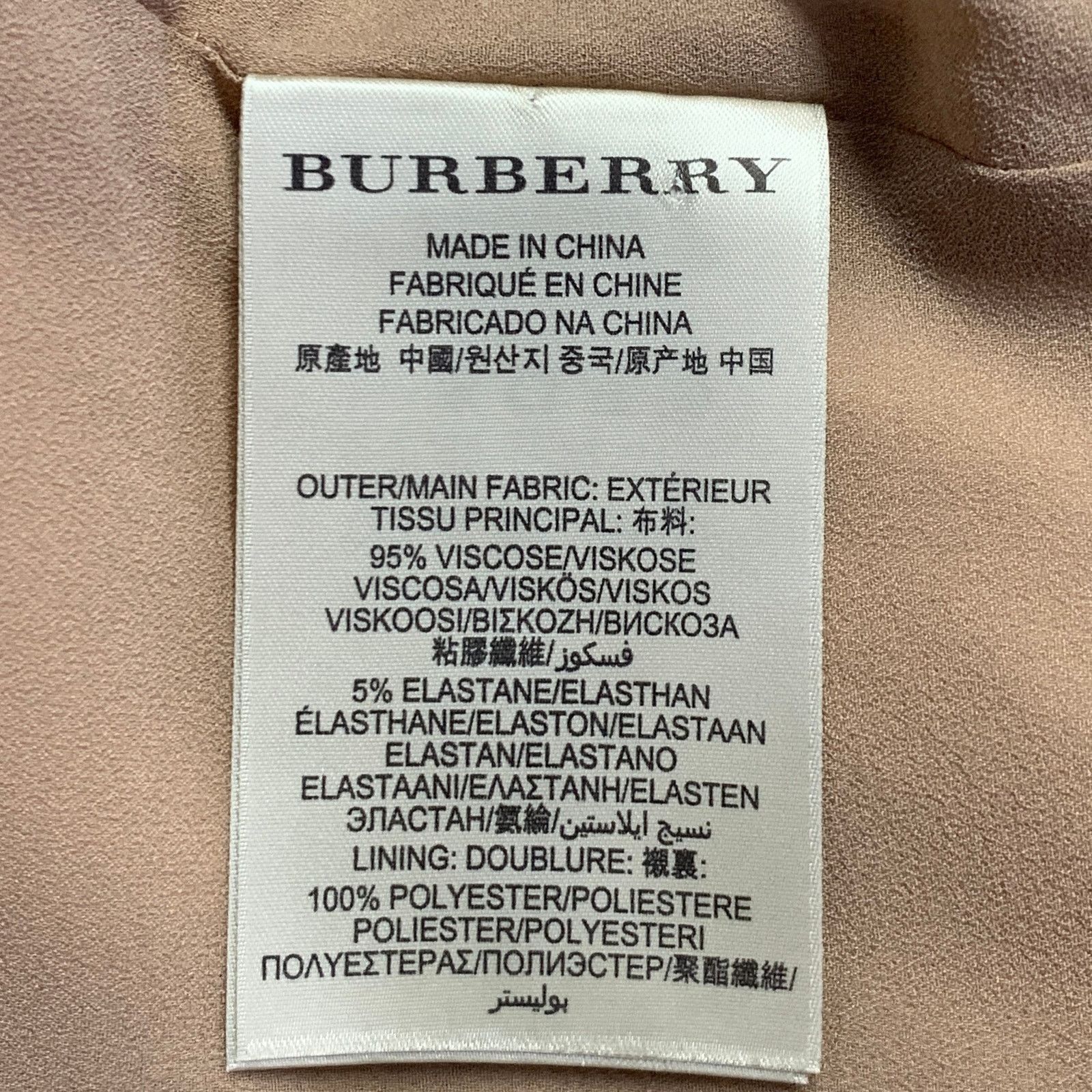 Burberry Size 2 Gold Black Viscose Blend Sequined Cocktail Dress Size XS / US 0-2 / IT 36-38 - 6 Thumbnail