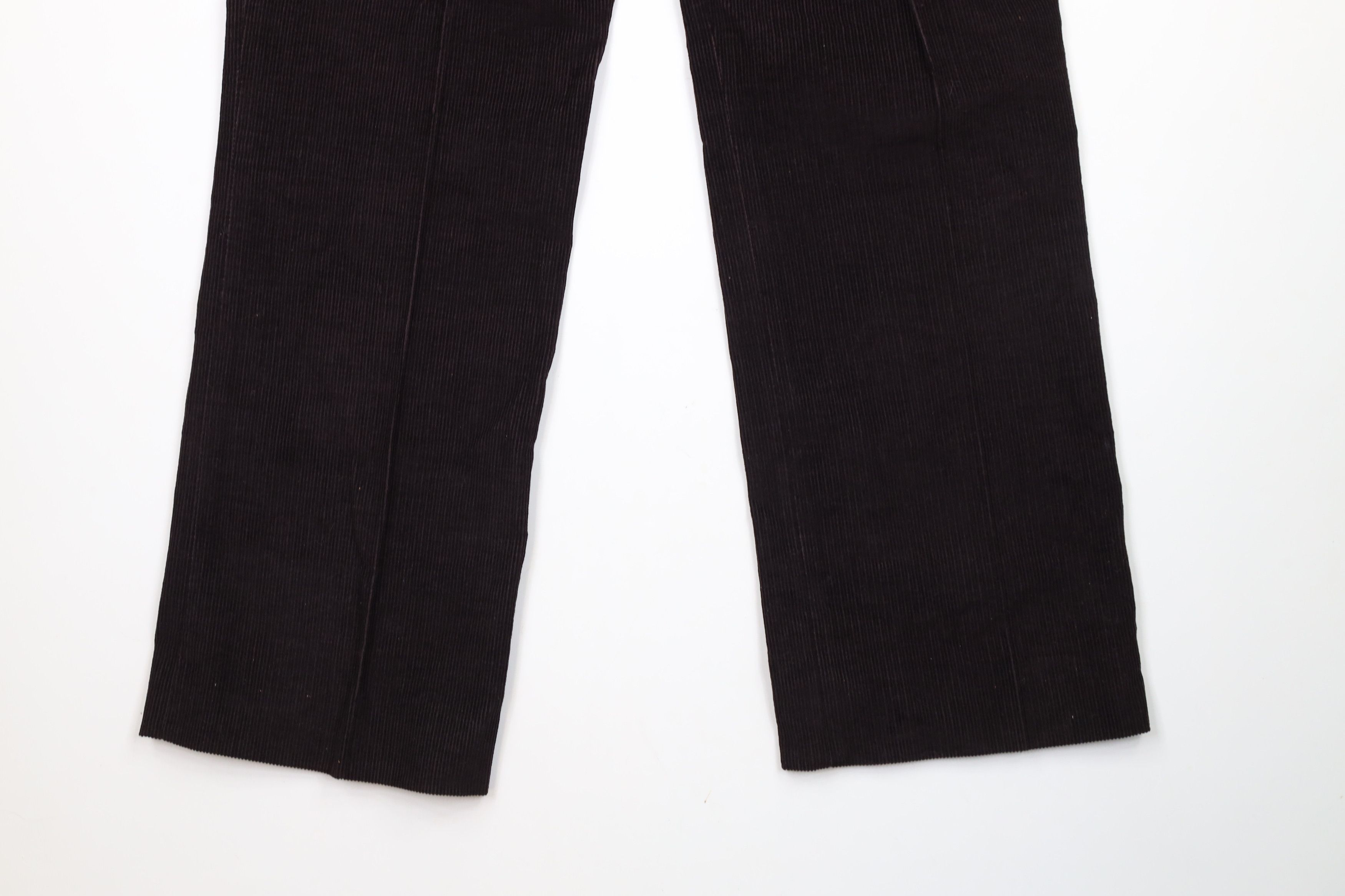 Vintage Vintage 70s Streetwear Bell Bottoms Corduroy Pants Brown USA Size US 32 / EU 48 - 13 Thumbnail