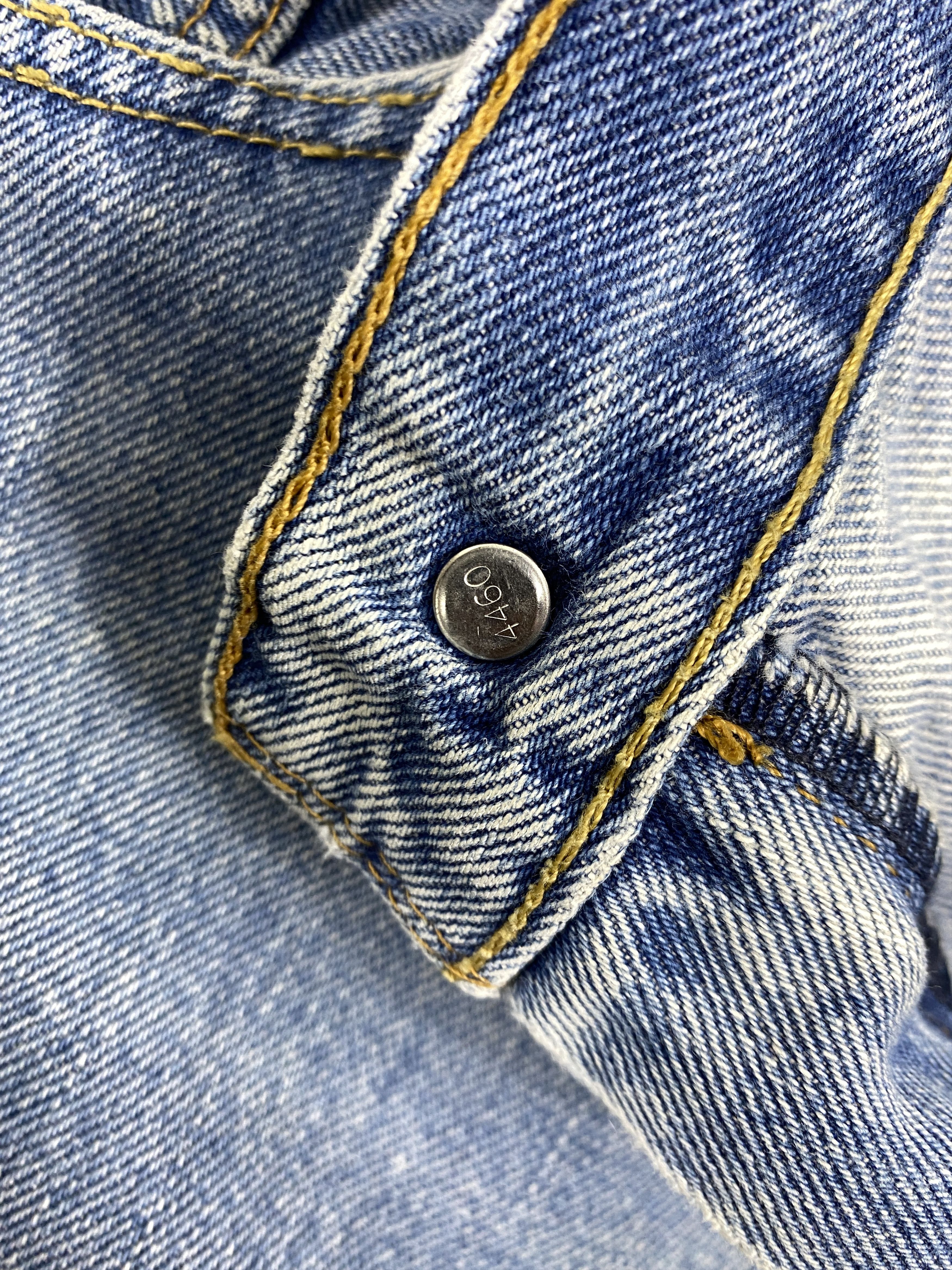 Levi's Light Wash Vintage Levi's 550 Relaxed Fit Denim 36x35 -JN652 Size US 36 / EU 52 - 7 Thumbnail