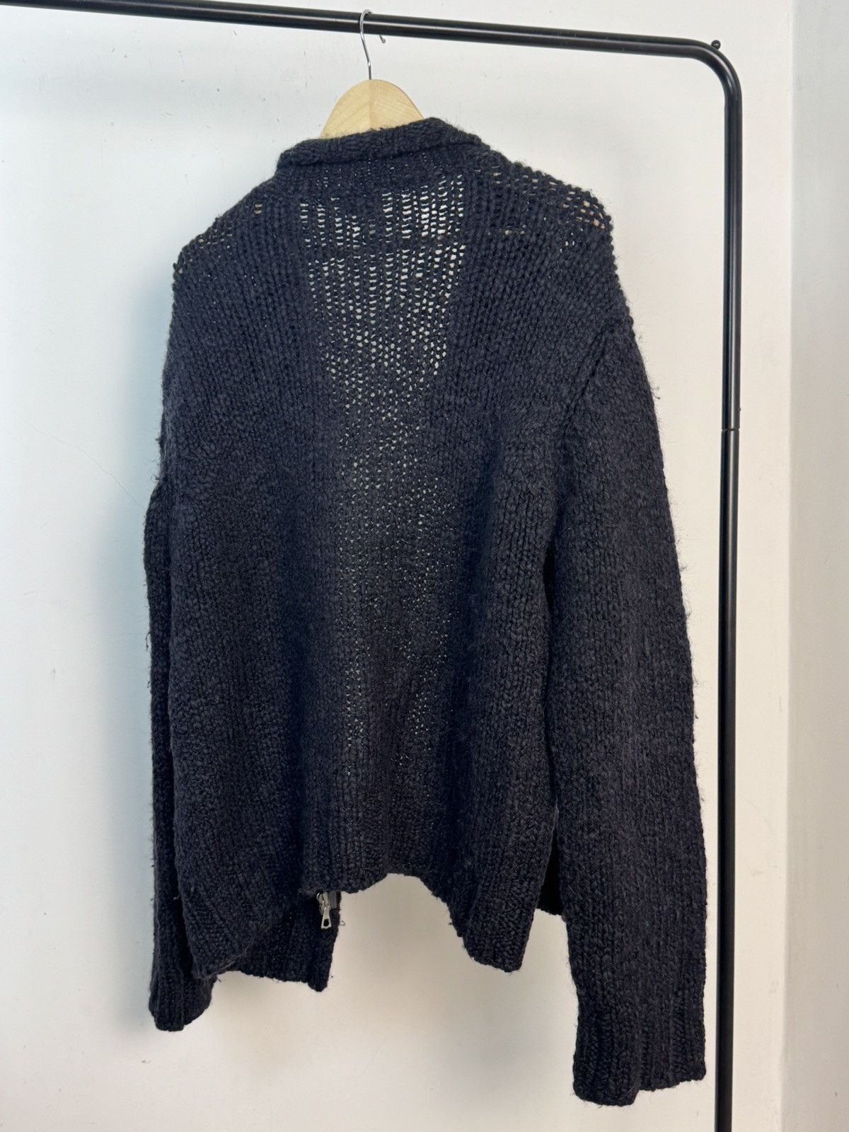 Dries Van Noten !extremely rare Dries Van Noten wool and mohair zip cardigan Size US L / EU 52-54 / 3 - 2 Thumbnail