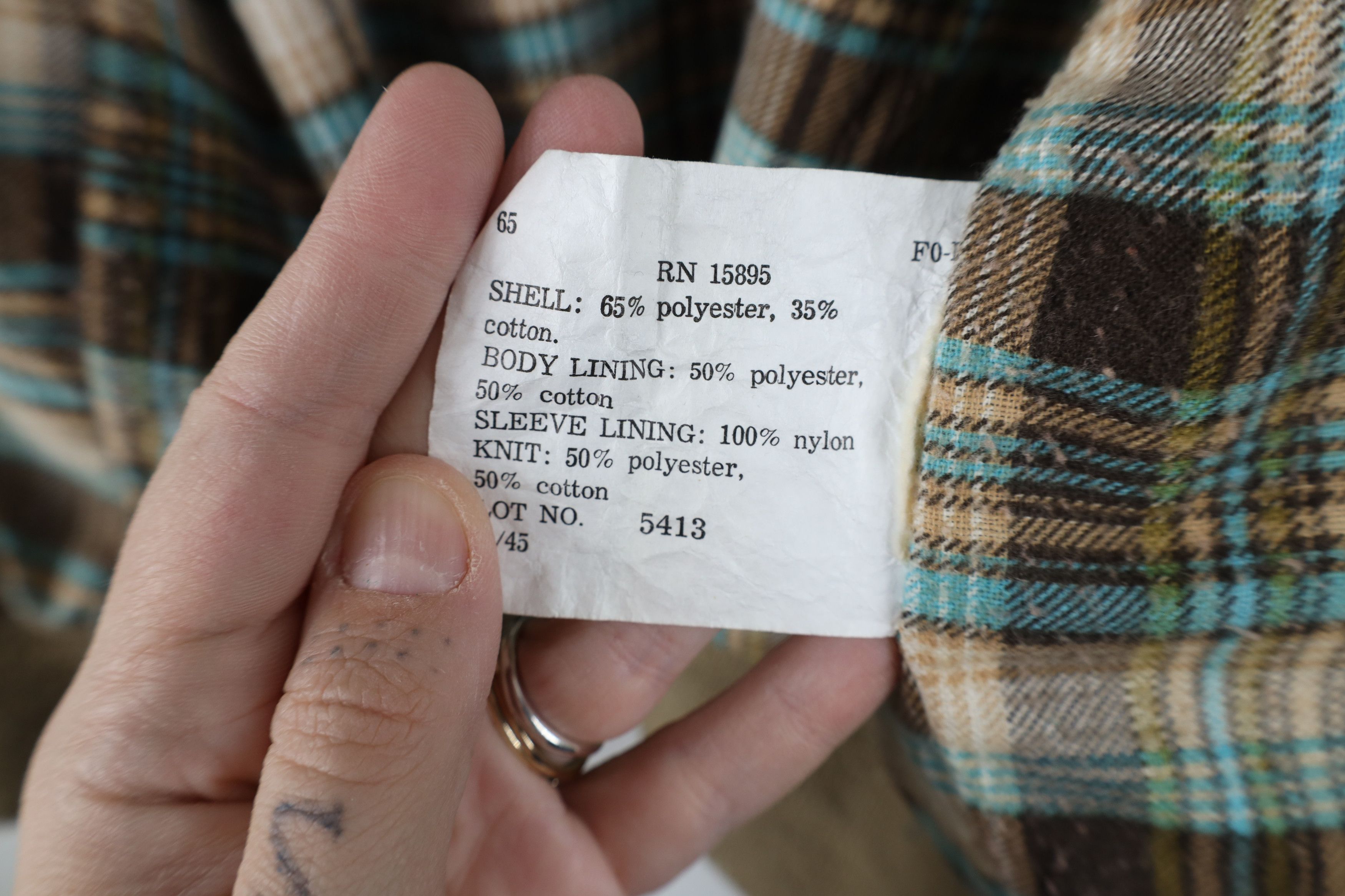 Vintage Vintage 70s Streetwear Flannel Lined Catalina Bomber Jacket Size US XL / EU 56 / 4 - 12 Thumbnail
