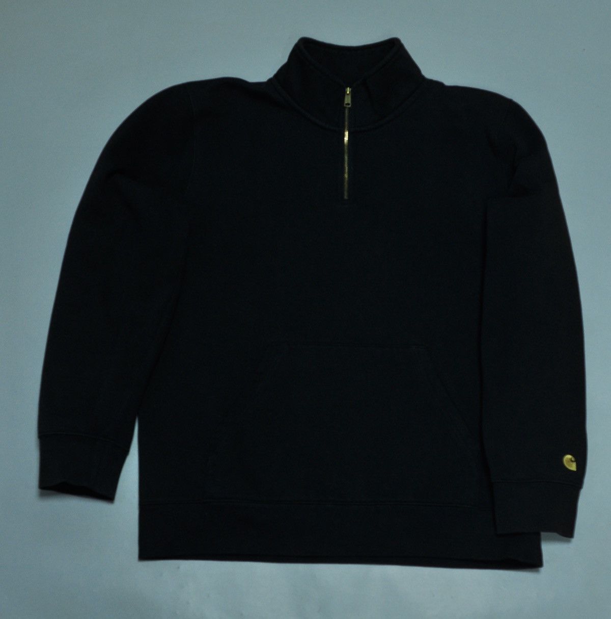 Carhartt Carhartt WIP Chase Neck Zip Sweat Black Size US L / EU 52-54 / 3 - 2 Thumbnail