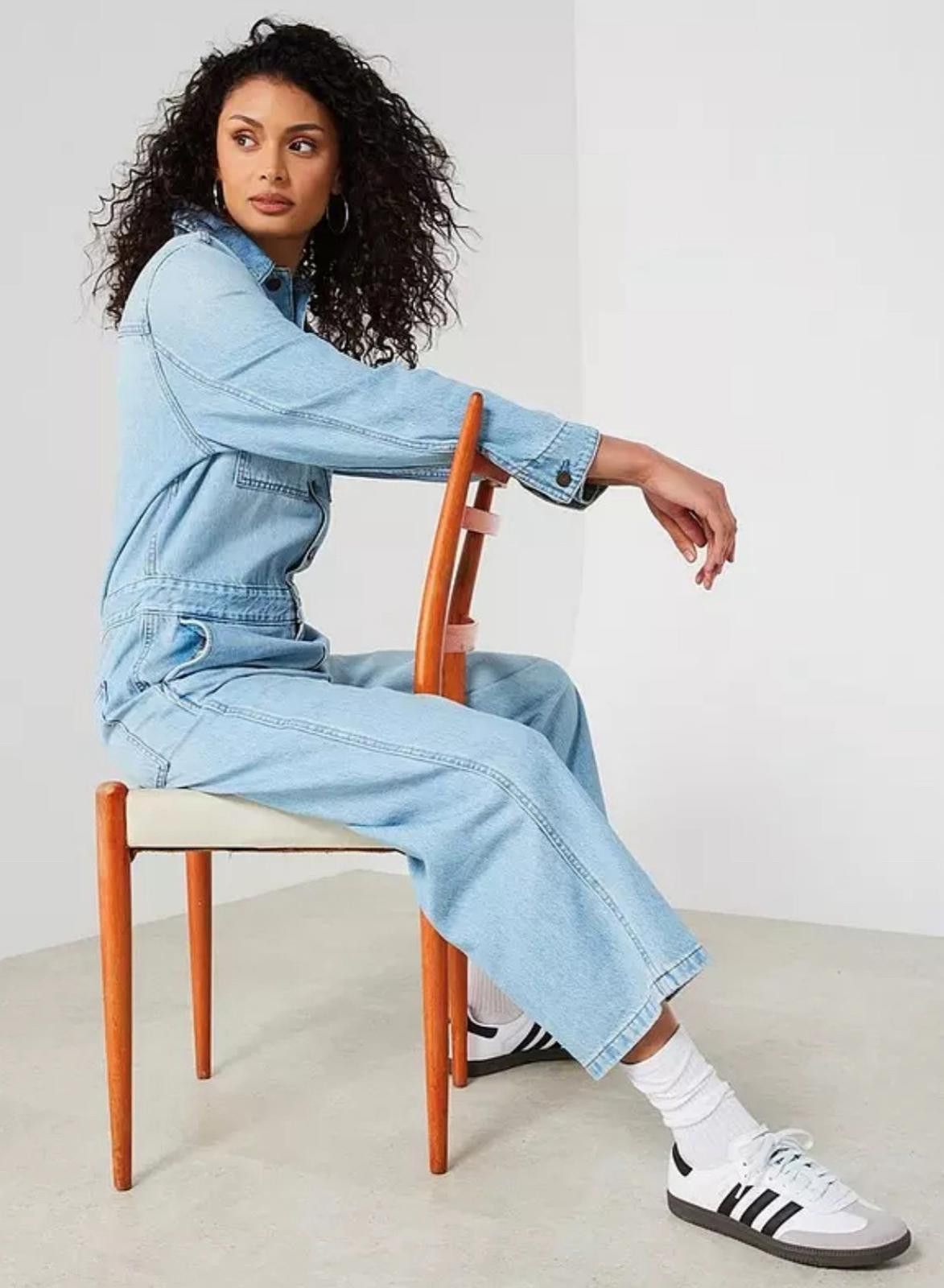 Levi's Levi's Iconic overall jumpsuit light blue denim Size S/8 New Size 27" / US 4 / IT 40 - 6 Thumbnail