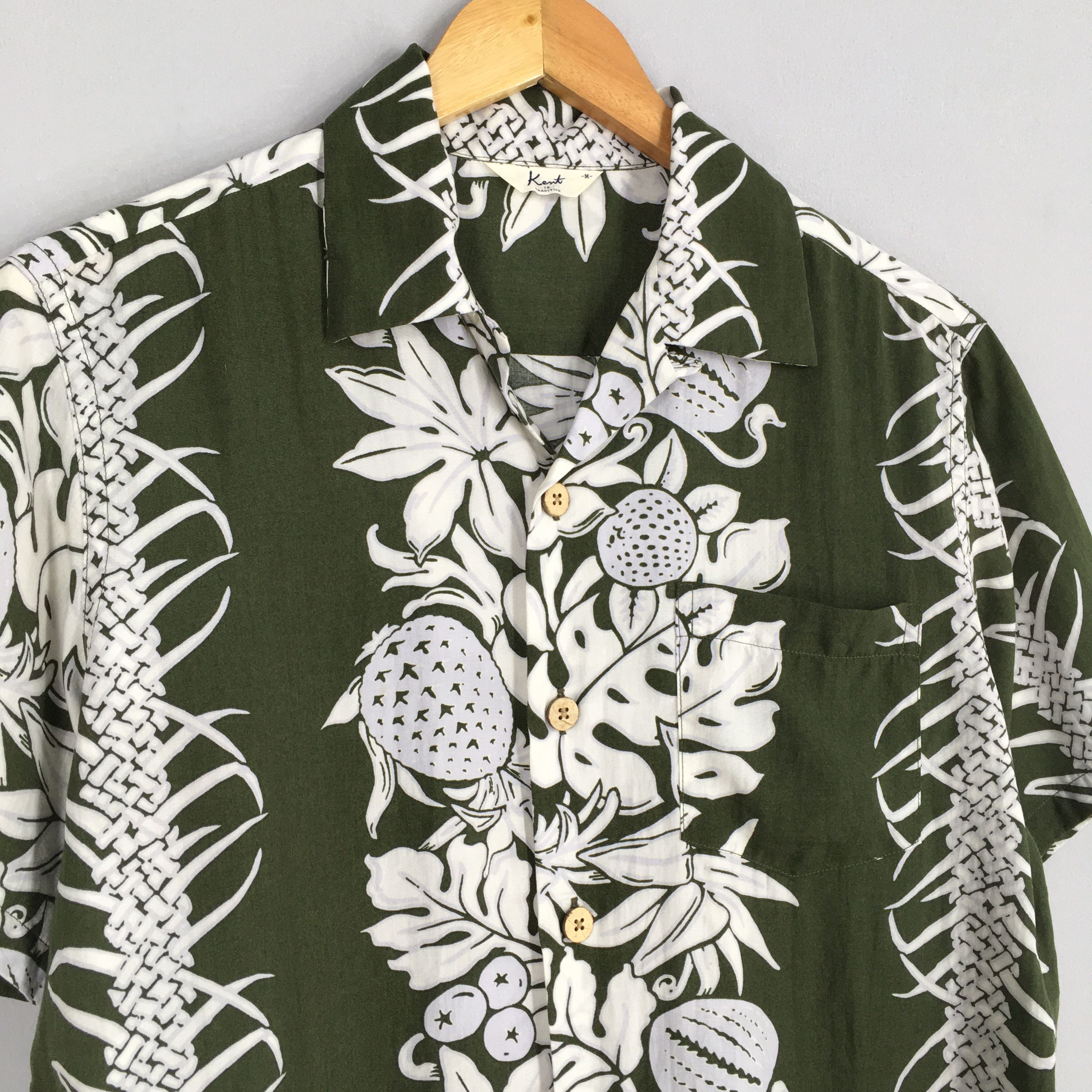 Other Vintage Floral Pineapple Hawaiian Aloha Cotton Shirt Medium Size US M / EU 48-50 / 2 - 3 Thumbnail