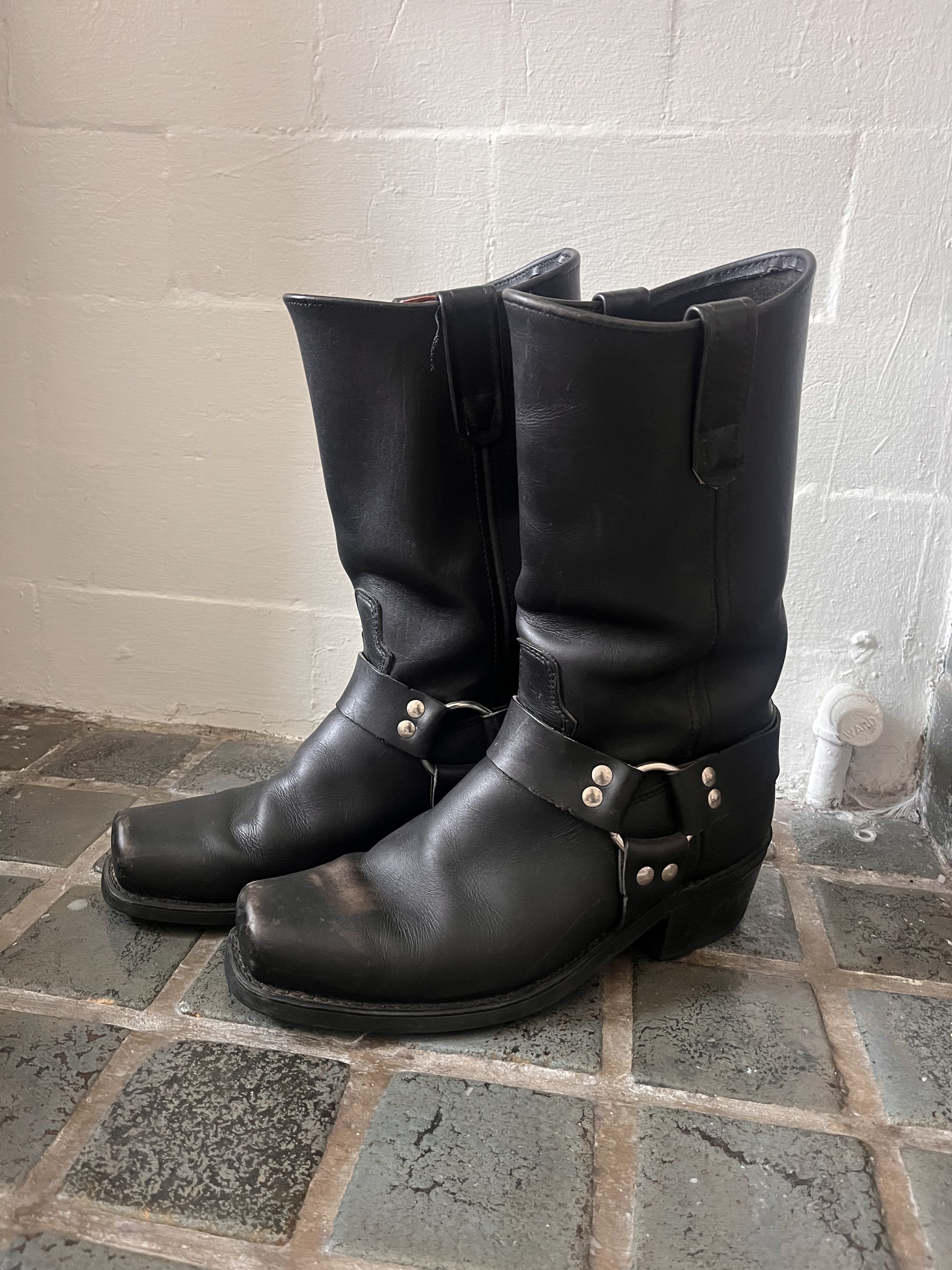 Vintage Frye Moto Boot Size US 10.5 / IT 40.5 - 1 Thumbnail