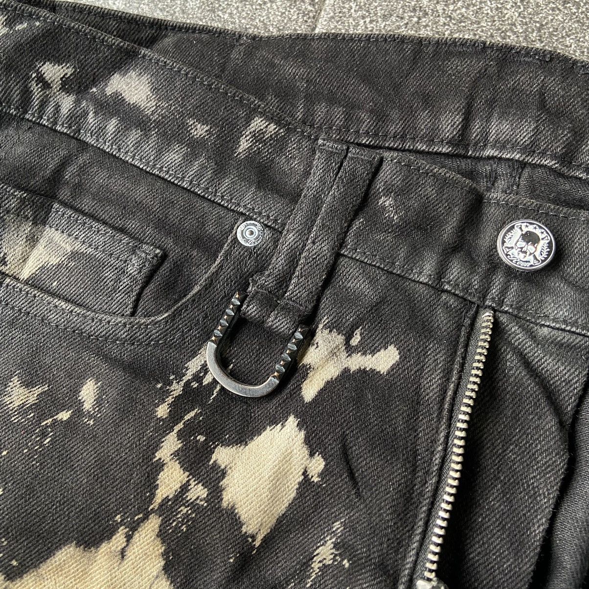 Japanese Brand Roen Bleach Stain Denim Size US 31 - 4 Thumbnail