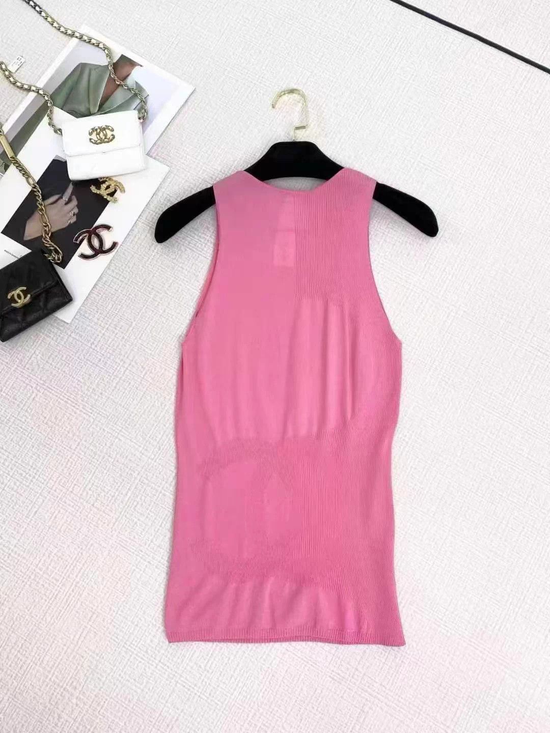 Chanel Chanel Women's Knit Vest top 36 Size XS / US 0-2 / IT 36-38 - 6 Thumbnail