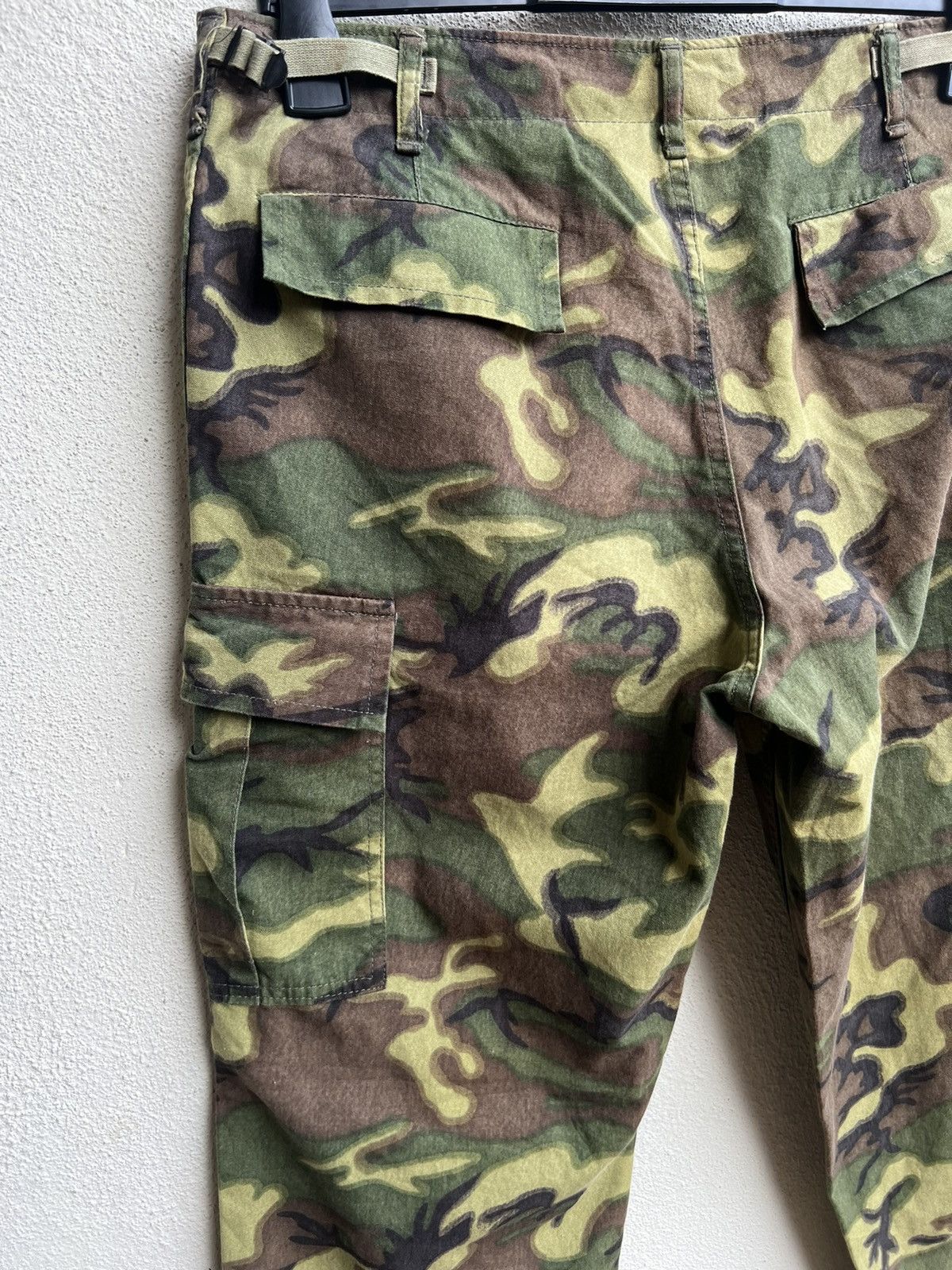 Vintage HOUSTON Japan Erdl Camo Repro Vietnam War Military Trouser Size US 33 - 16 Thumbnail