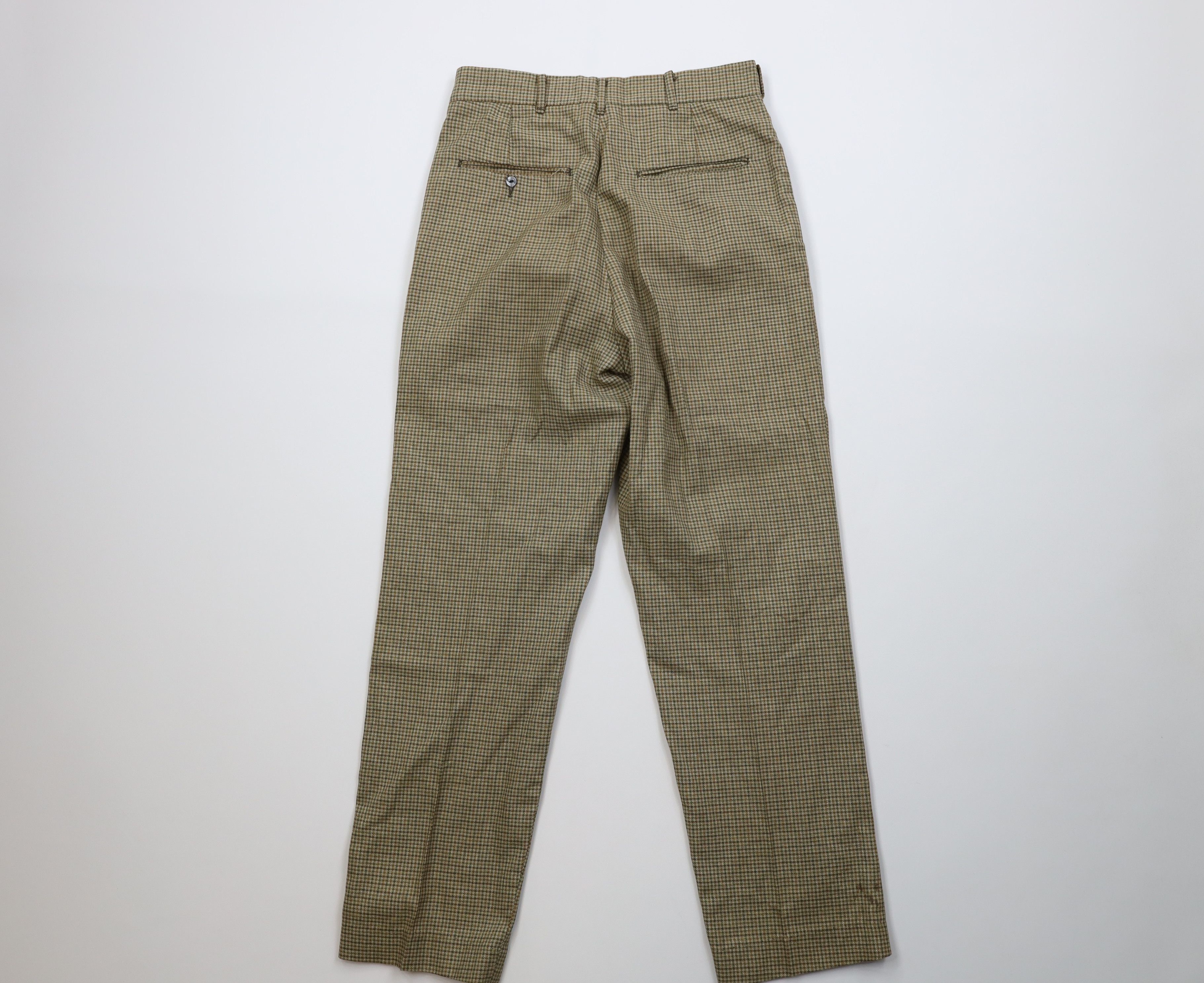 Vintage Vintage 50s Streetwear Straight Leg Chino Pants Plaid USA Size US 28 / EU 44 - 8 Thumbnail