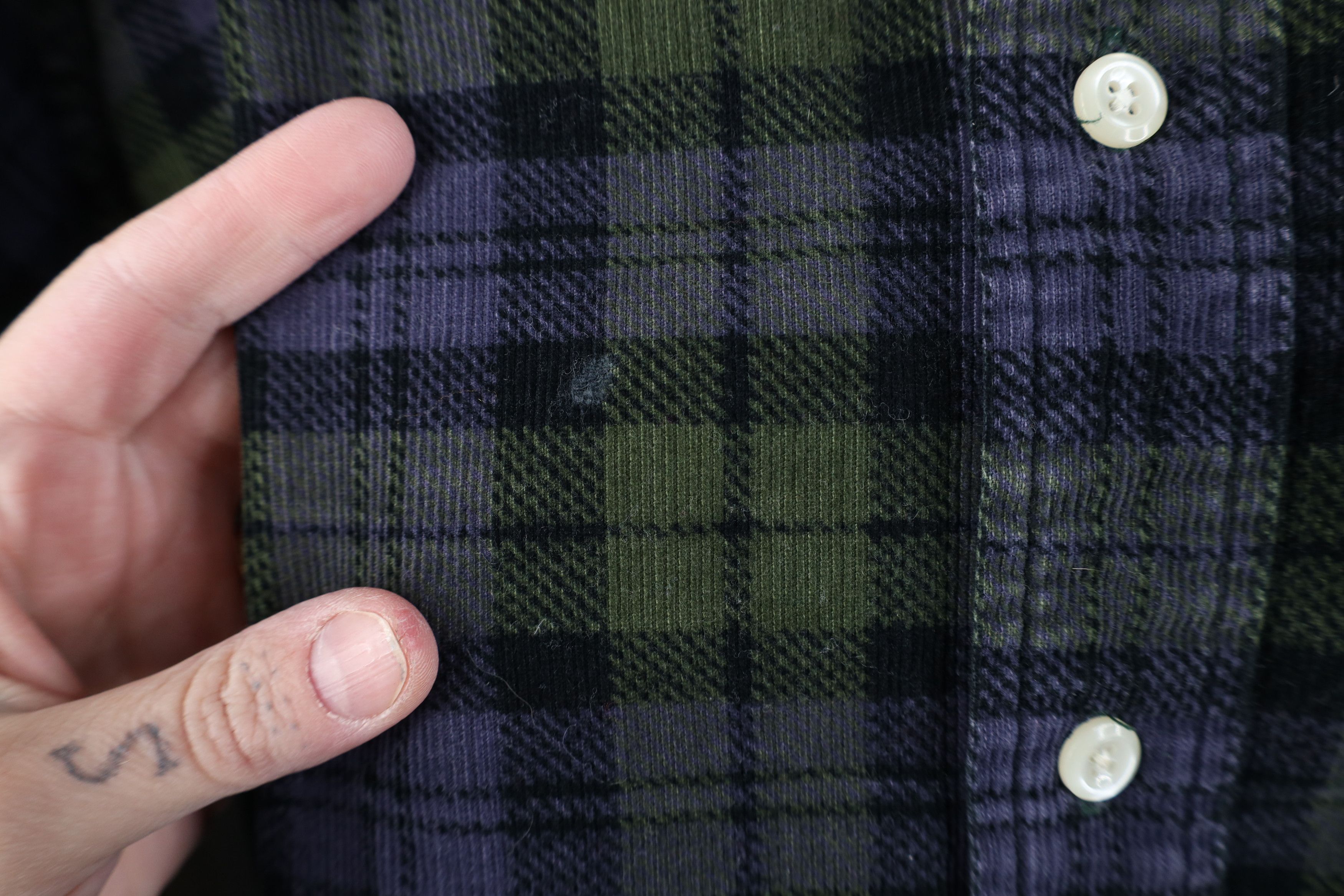 Vintage Vintage 90s Streetwear Collared Button Down Shirt Plaid Size US XL / EU 56 / 4 - 9 Thumbnail