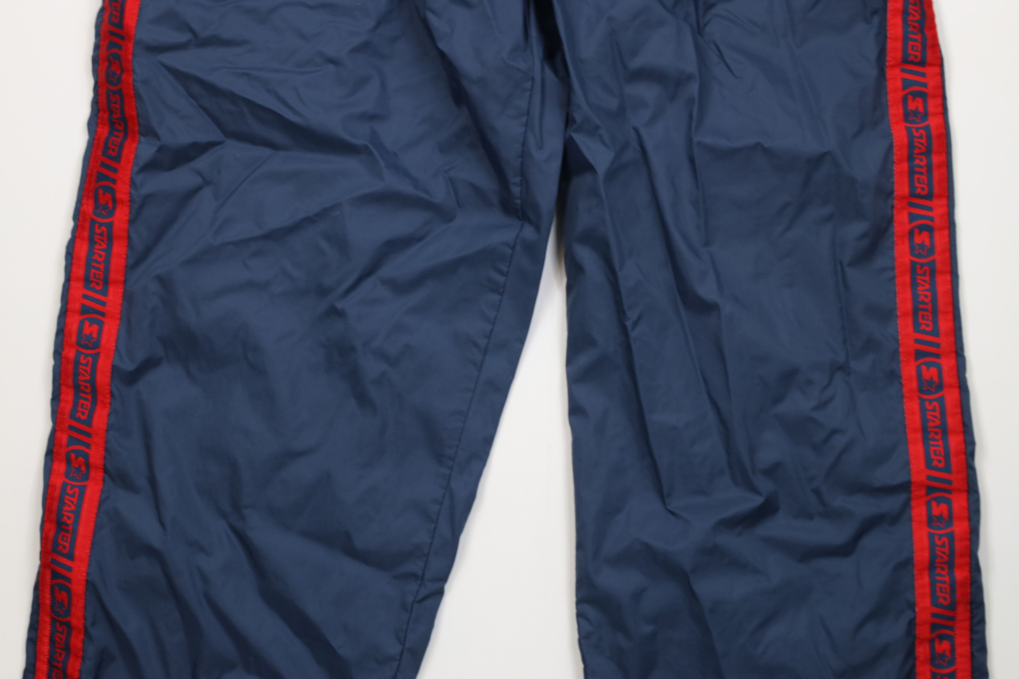 Starter Vintage 90s Starter Taped Logo Wide Leg Windbreaker Pants Size US 38 / EU 54 - 3 Thumbnail