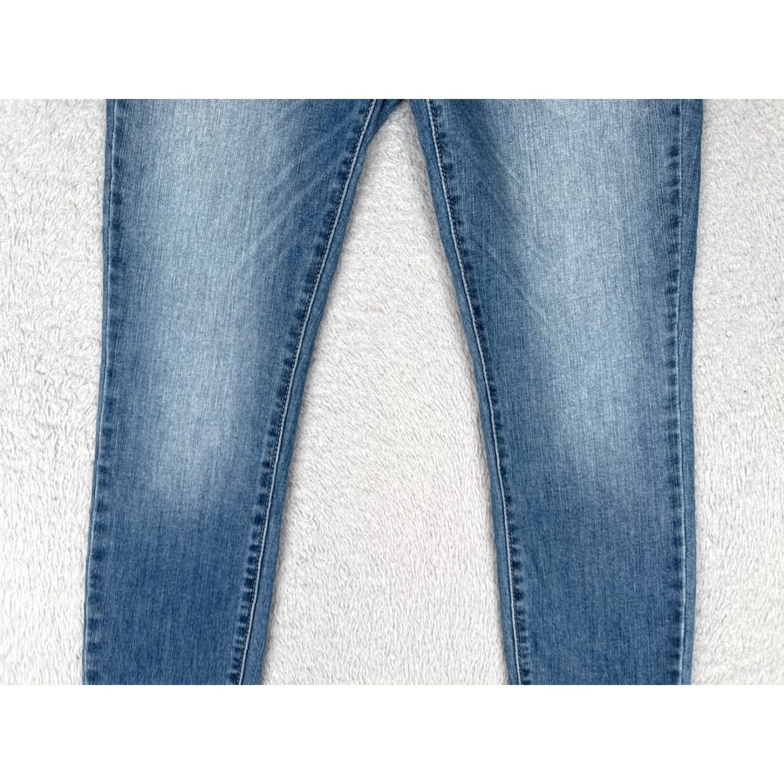 Levi's Levis Jeans Women 26 Blue Denim Mid Rise Skinny Signature Cotton Blend 26x28 Size 26" / US 2 / IT 38 - 3 Thumbnail