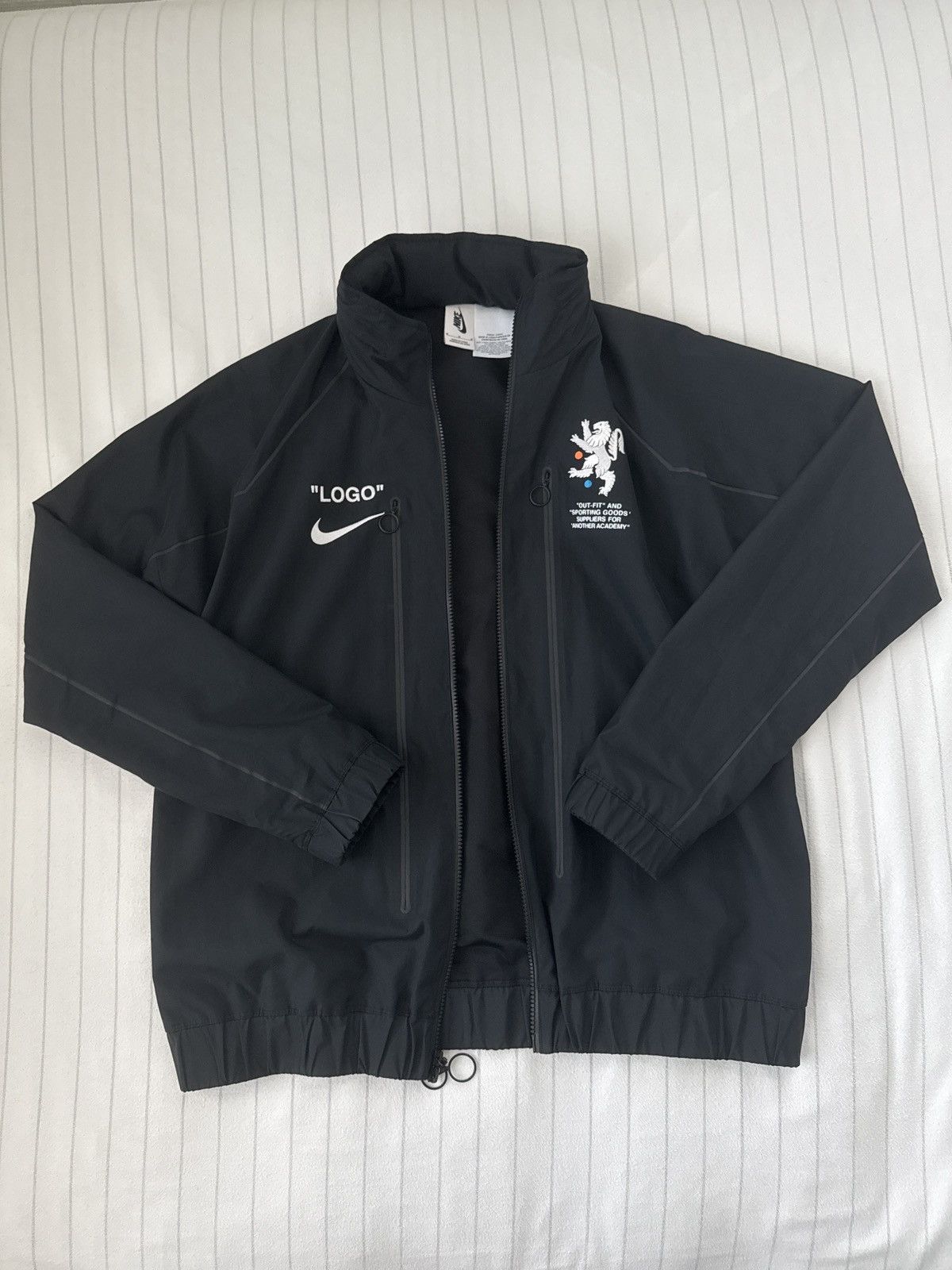 Nike × Off-White × Virgil Abloh Nike Lab Off White Mercurial NRG Track Jacket Size Medium Size US M / EU 48-50 / 2 - 5 Thumbnail