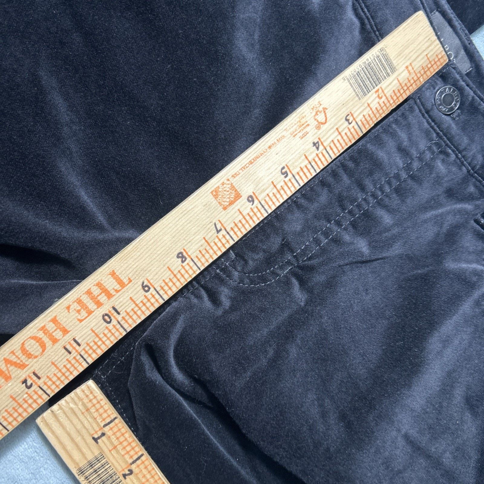 Talbots Velveteen Corduroy Straight Pants Women 10 34x28 Velour Soft Size 32" / US 10 / IT 46 - 10 Thumbnail