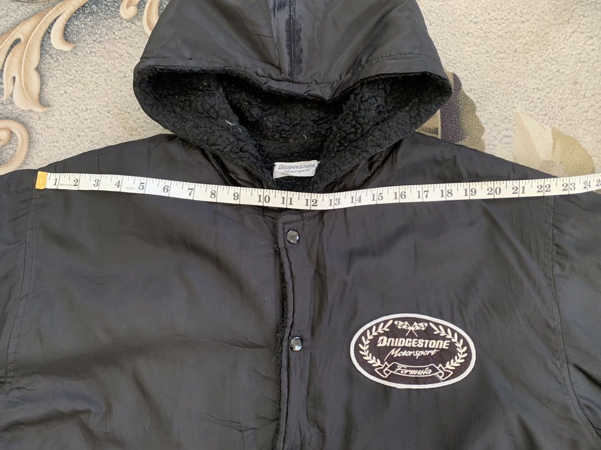Japanese Brand Bridgestone Motorsport Long Jacket Hooded Size US L / EU 52-54 / 3 - 13 Thumbnail
