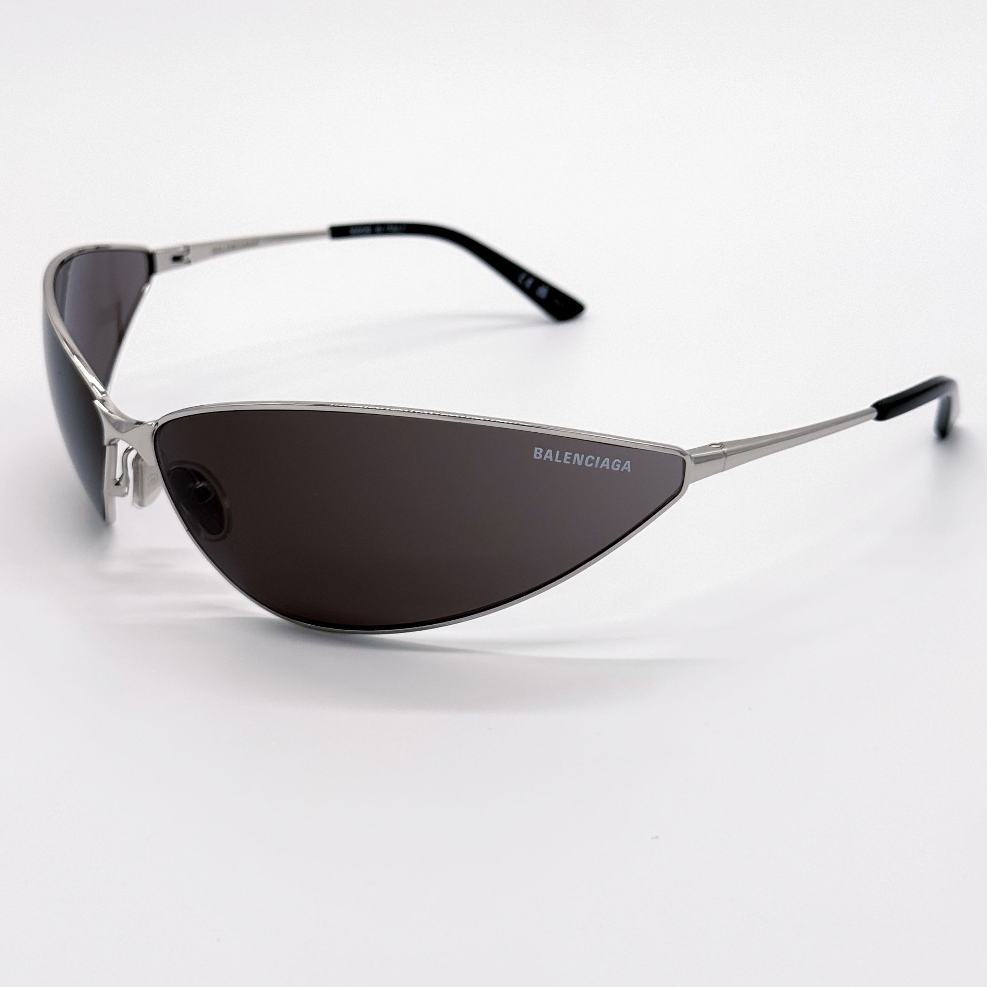 Balenciaga NEW BALENCIAGA BB0315S 004 SUNGLASSES SILVER UNISEX EYEWEAR Size ONE SIZE - 6 Thumbnail