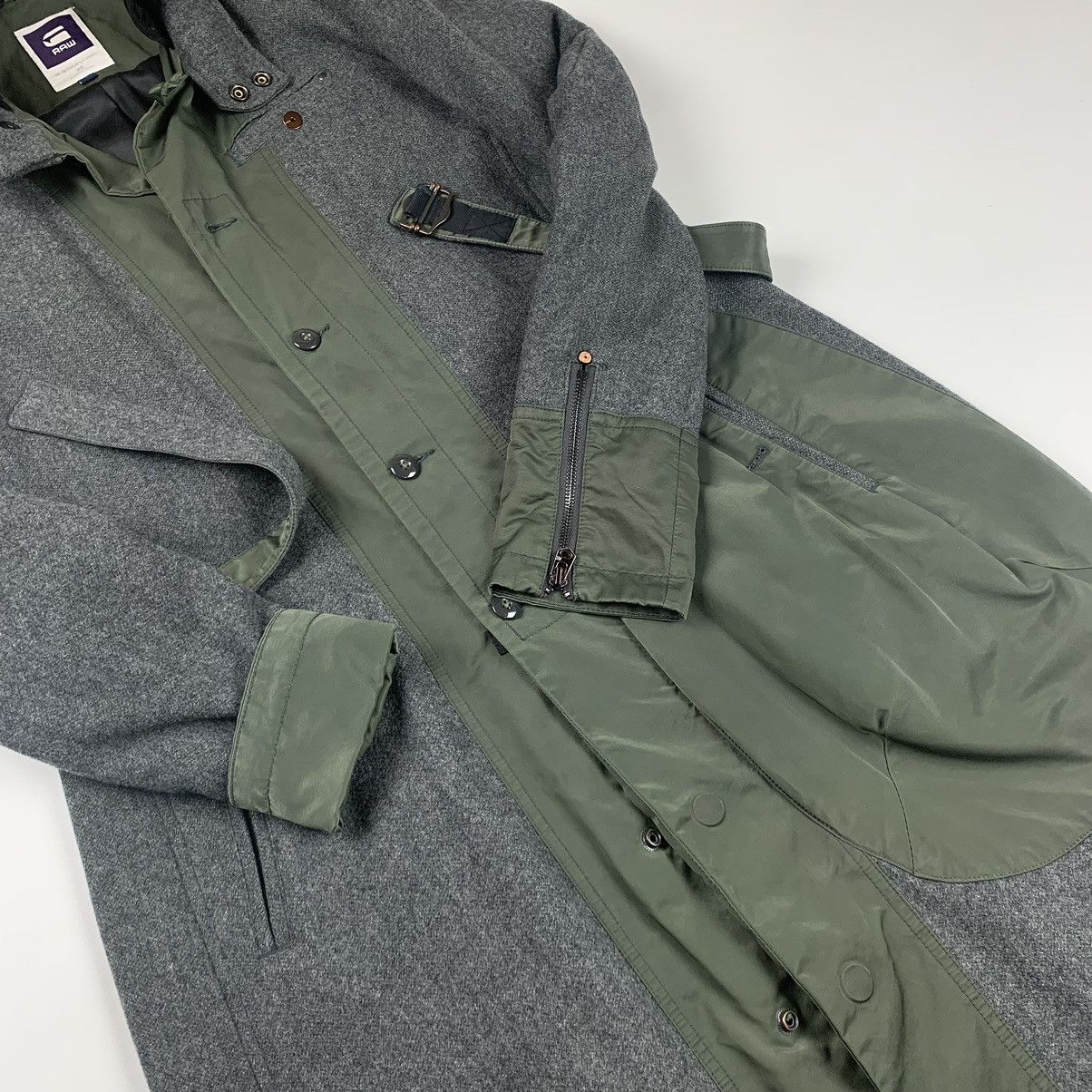 G-Star Avant Garde style Long wool coat by G Star Raw Size M / US 6-8 / IT 42-44 - 4 Thumbnail