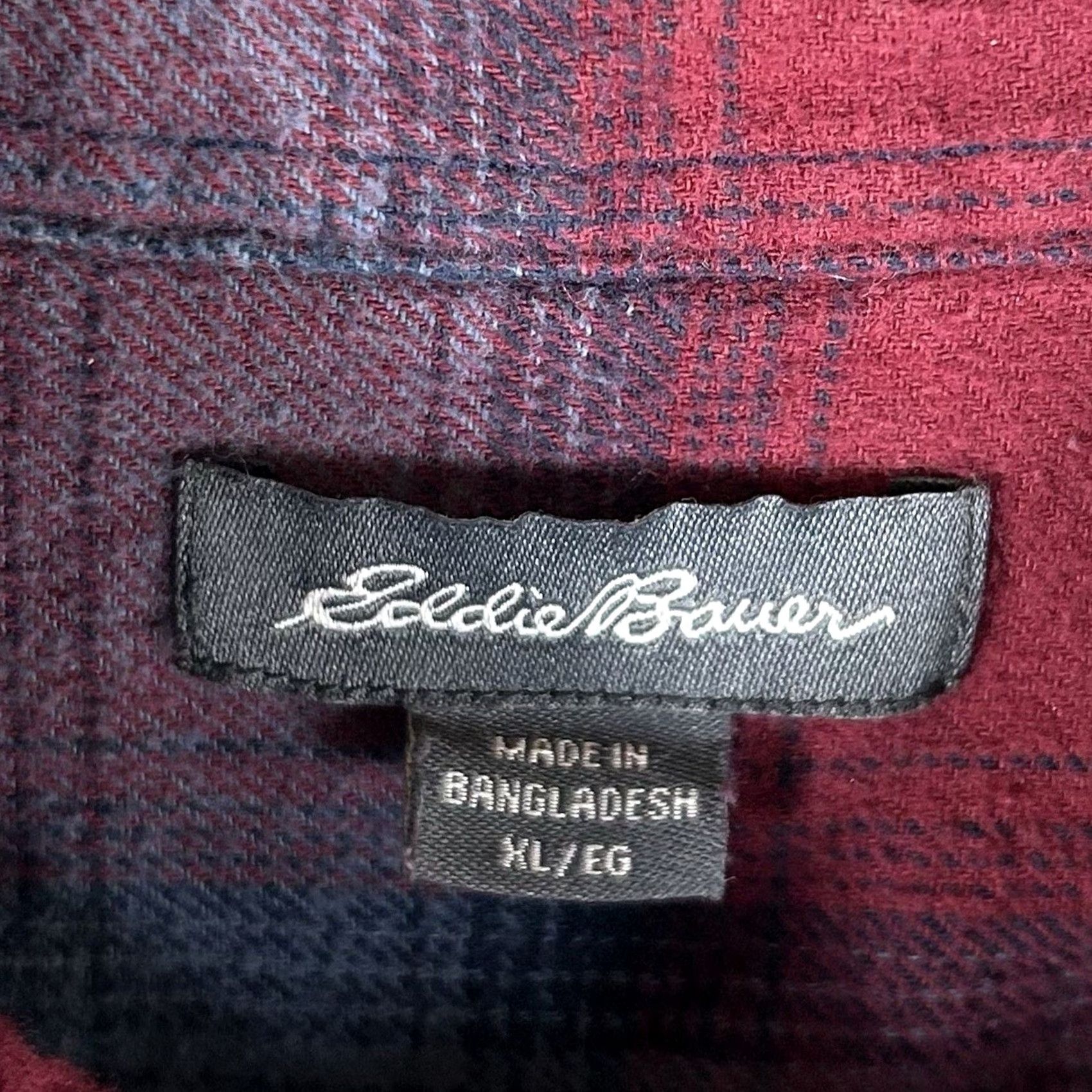 Eddie Bauer Eddie Bauer Button-Up Plaid Flannel Shirt Mens XL Long Sleeve Classic Preppy Top Size US XL / EU 56 / 4 - 3 Thumbnail